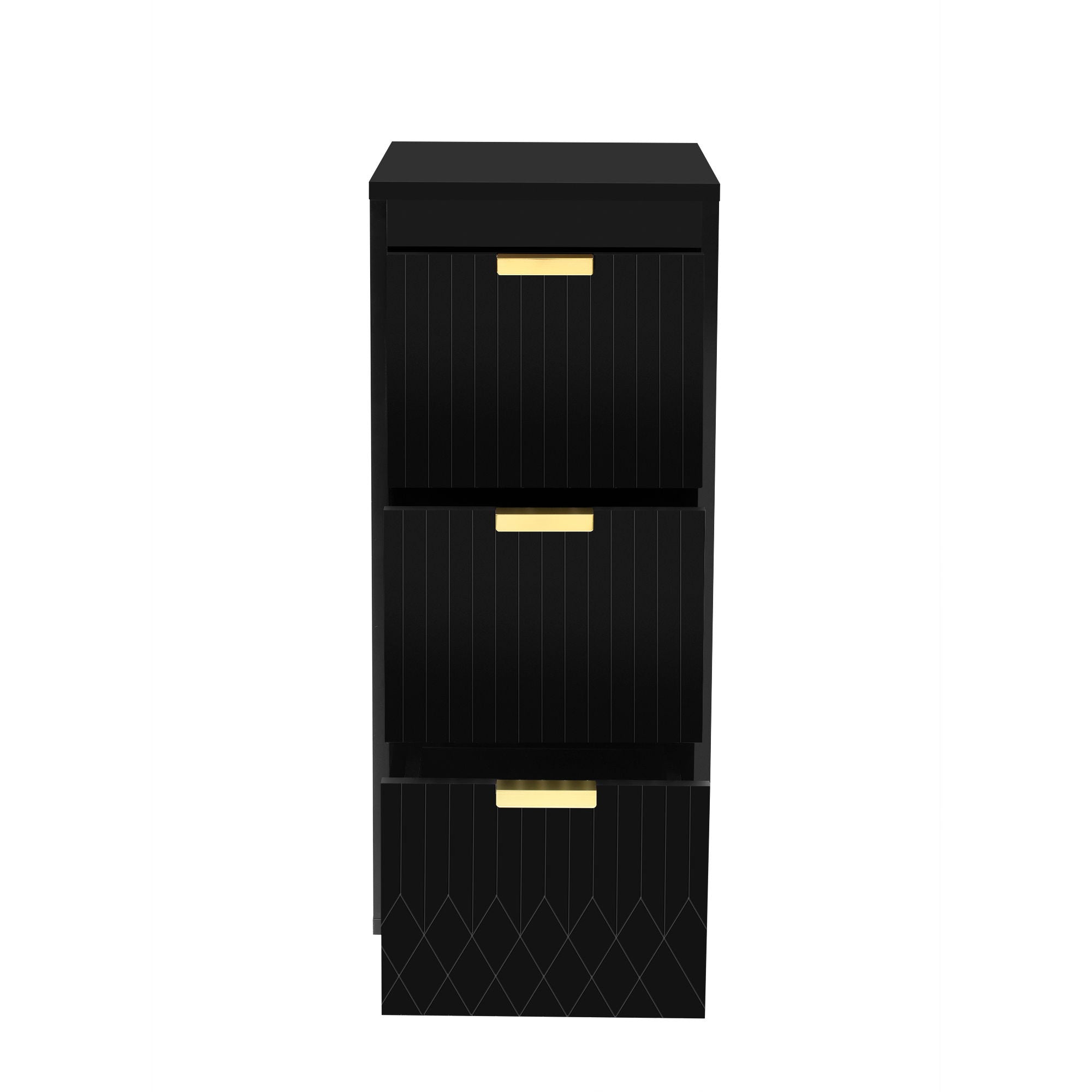 Wall Mounted Floating Cabinet With Side Cabinet Combo, Rectangular Ceramic Sink Vanity