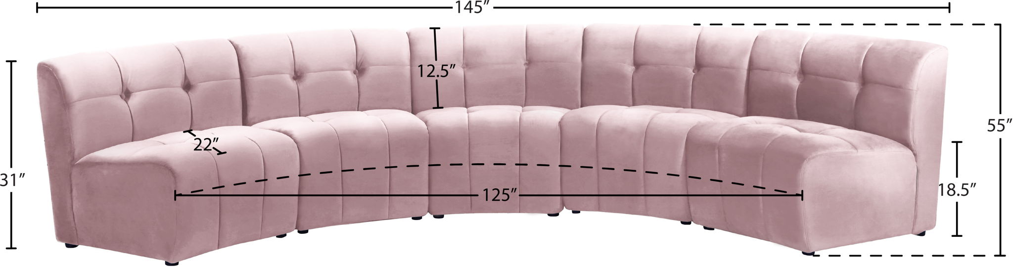 Limitless - 5 Pc. Modular Sectional