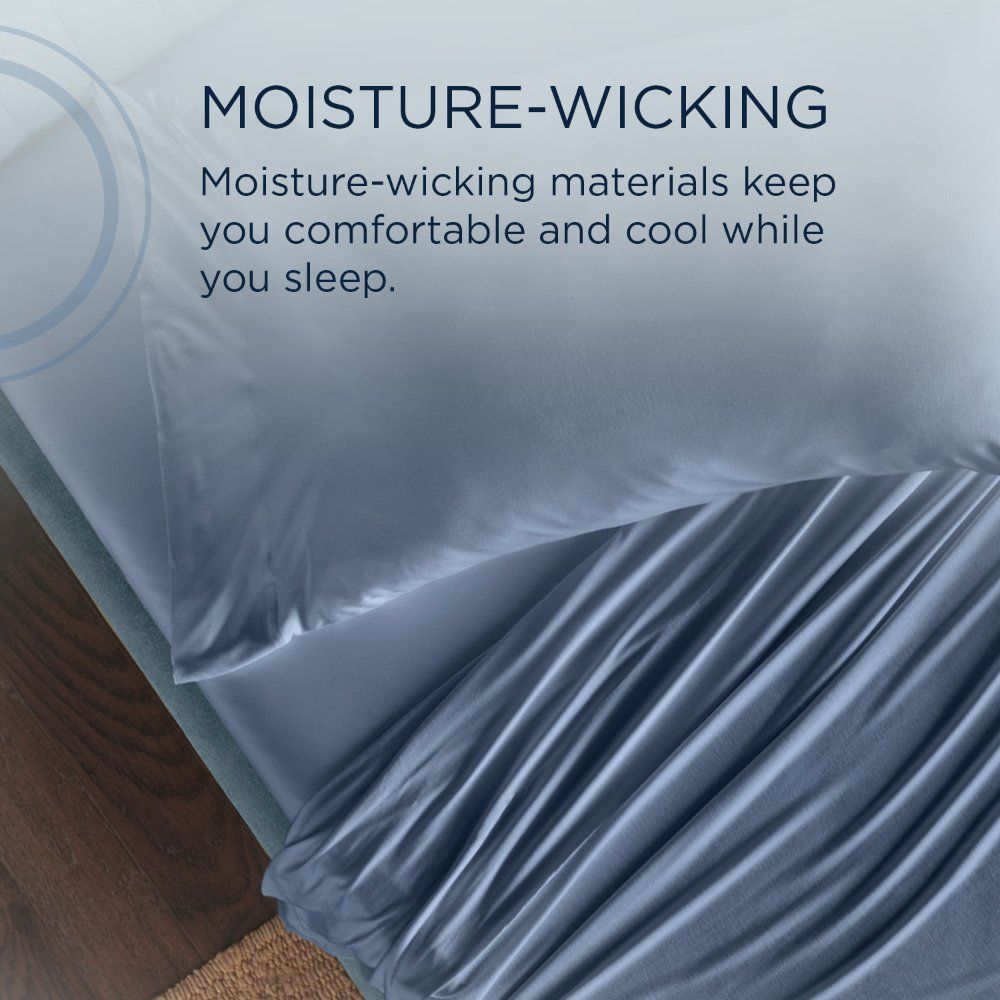 Linens - Tempur Rayon from Bamboo Sheet Set - Vintage Indigo