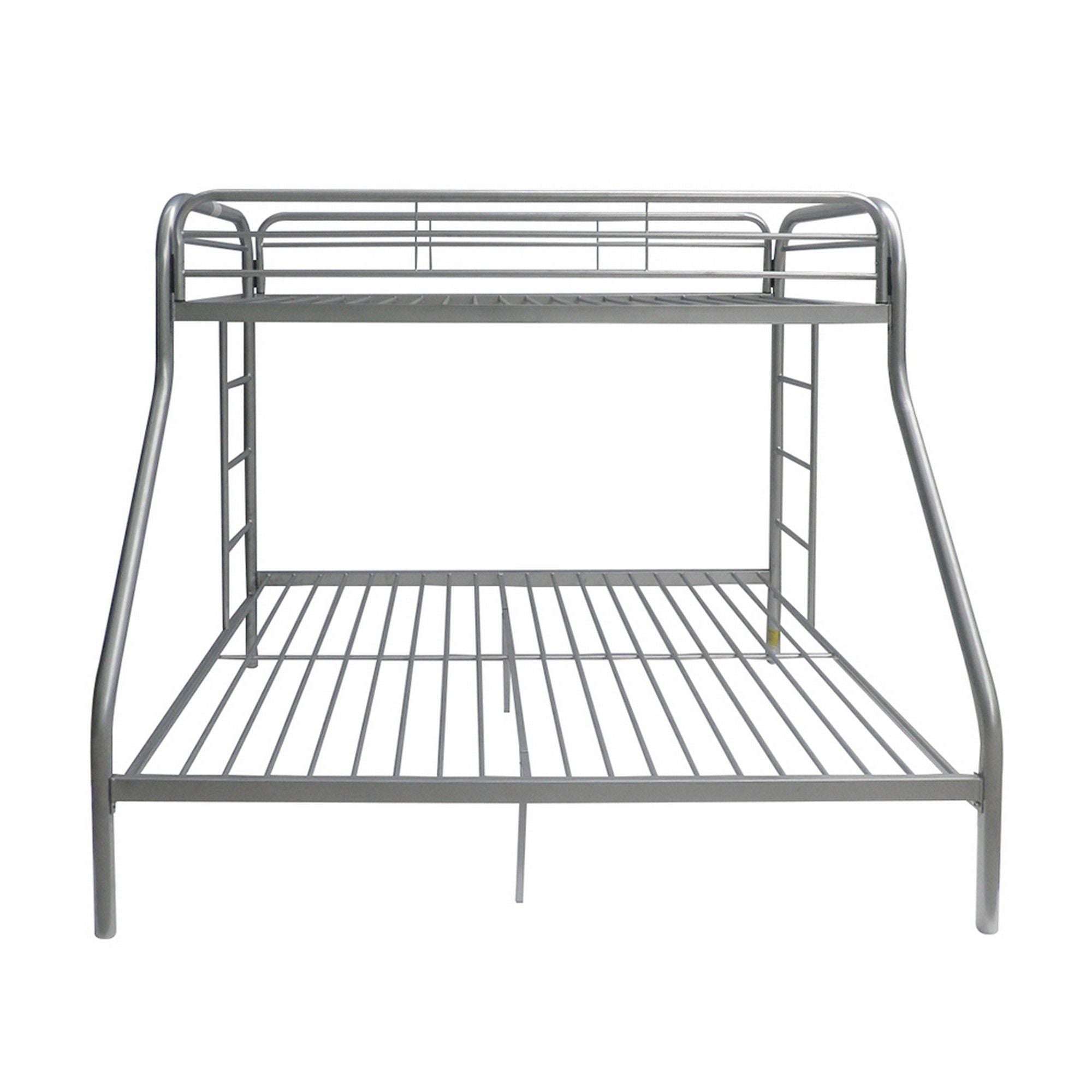 Tritan - Twin / Full Bunk Bed - Silver