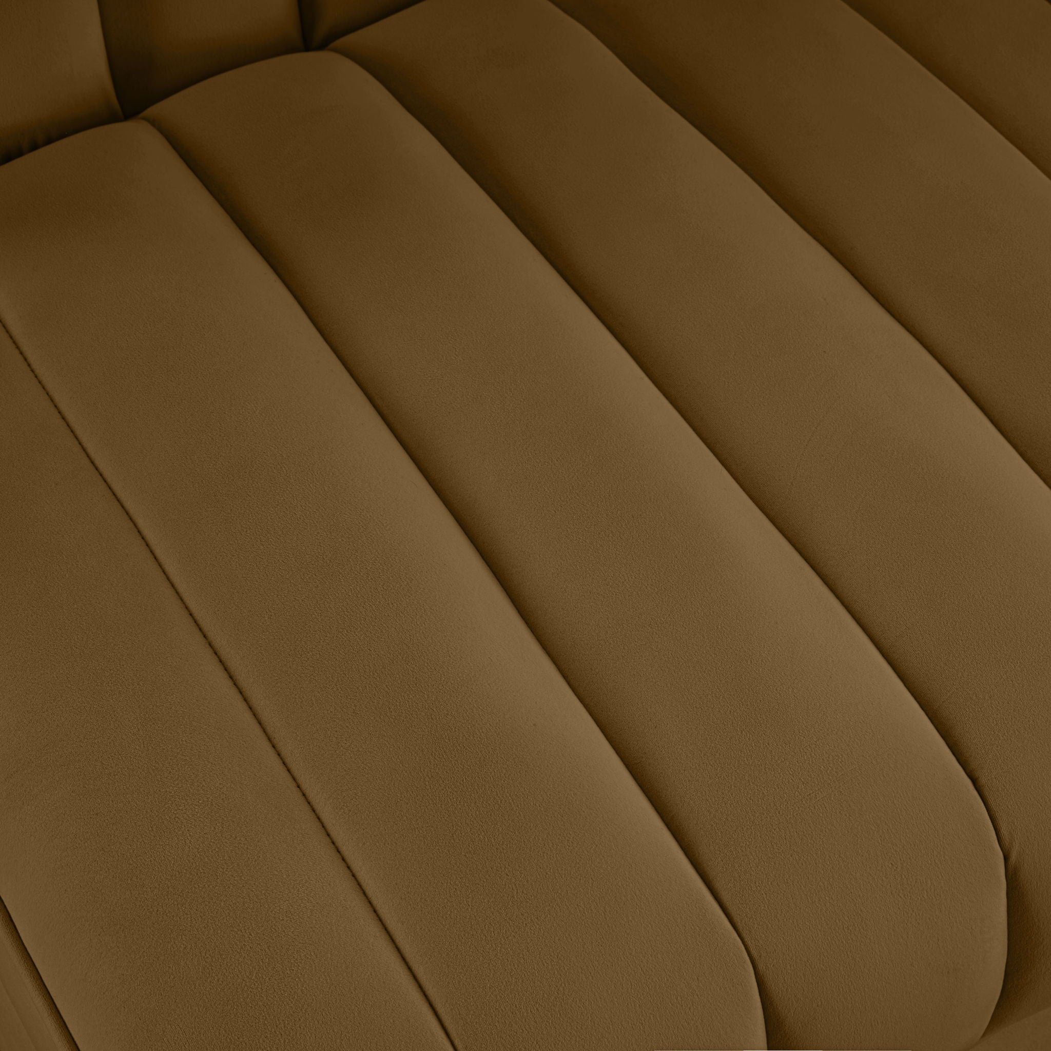 Rummi - Velvet Performance Fabric Upholstered Modular Armless Chair