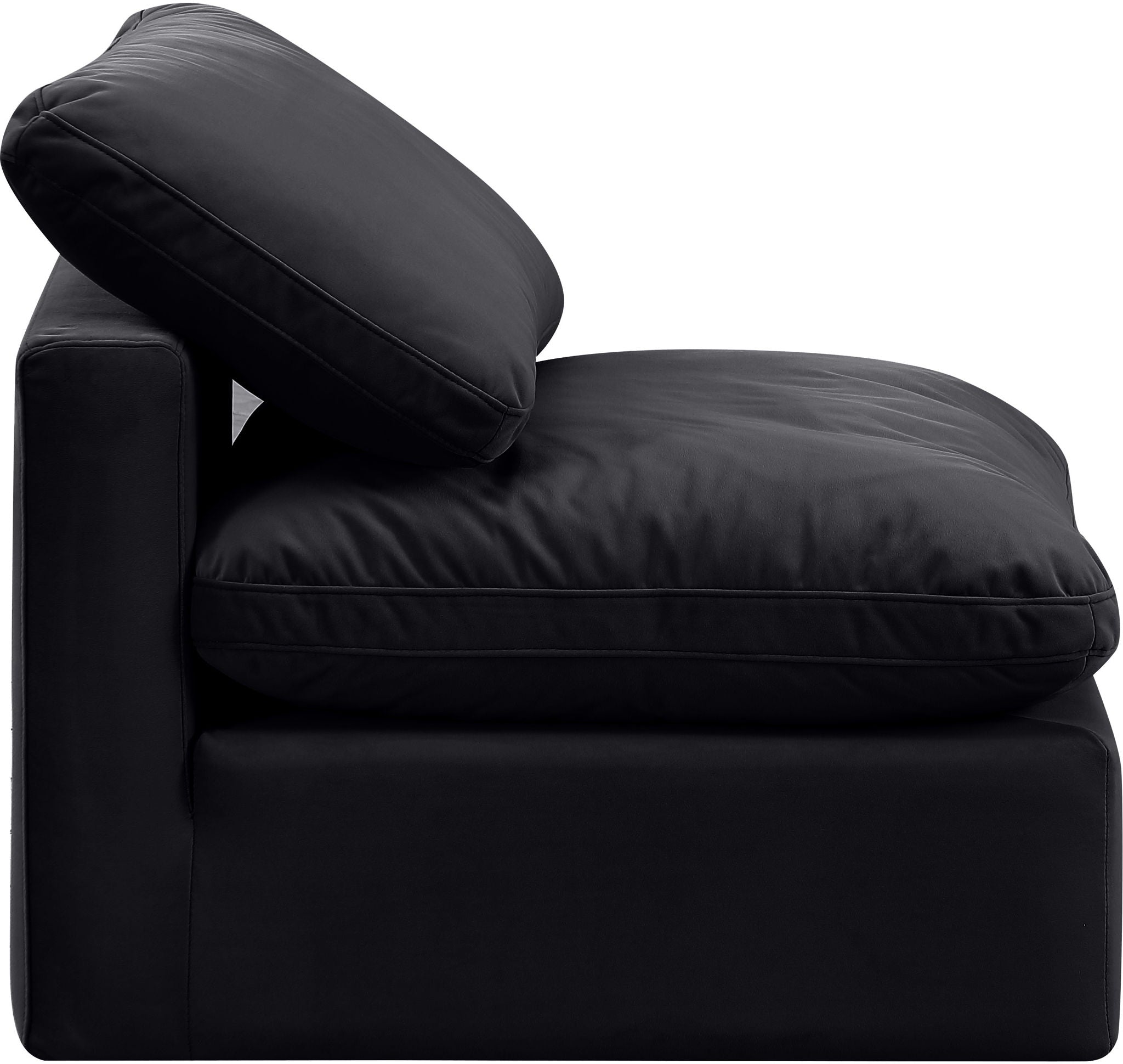 Indulge - Velvet Armless Chair