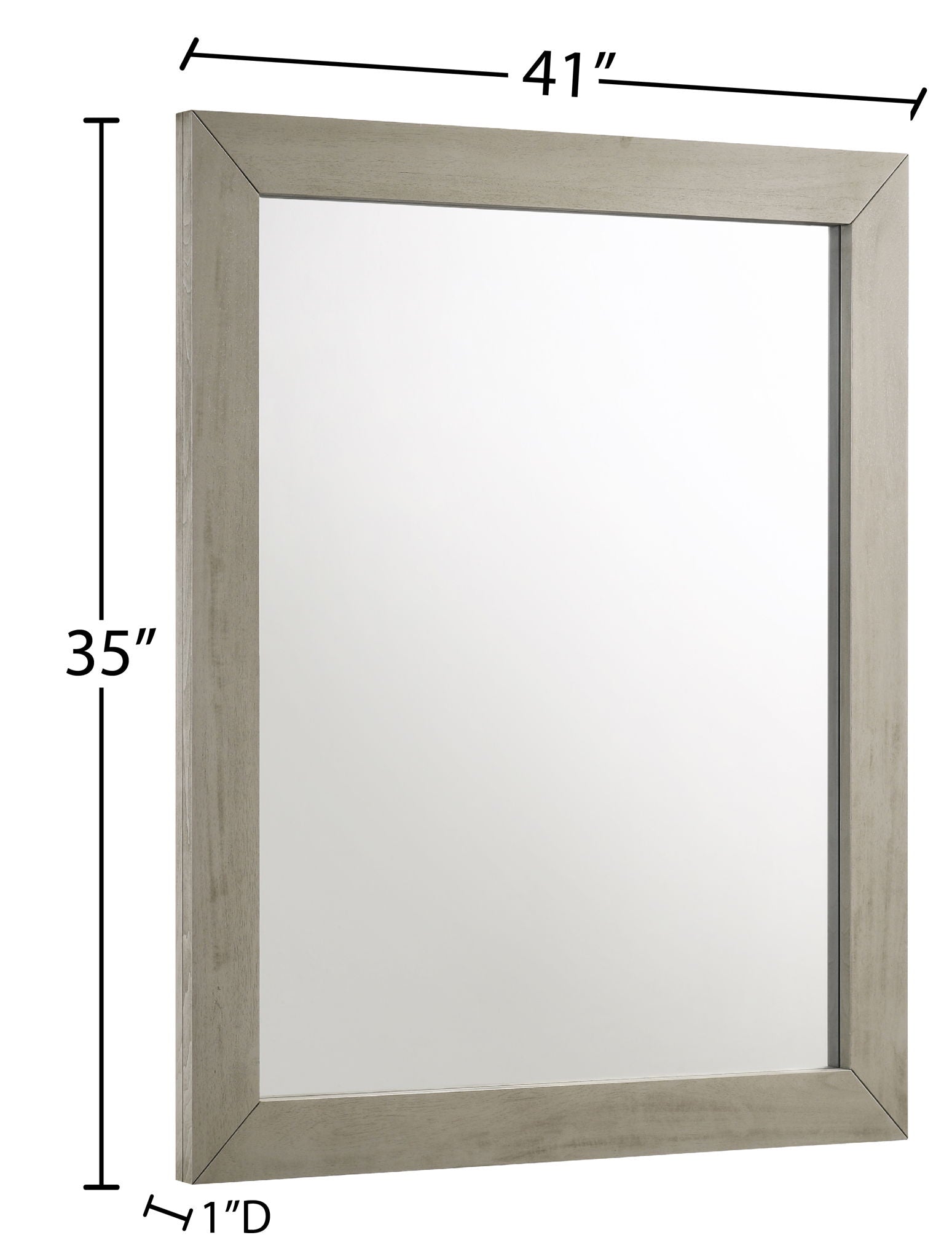 Weston - Mirror - Gray Stone