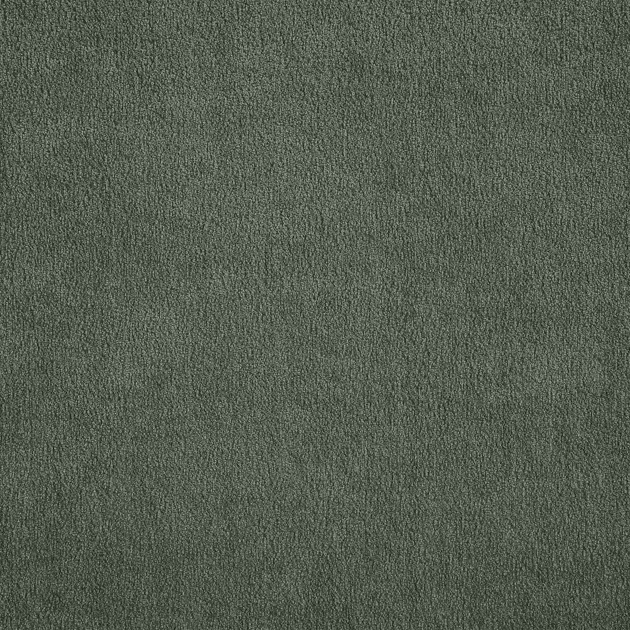 Turin - Chenille Fabric Upholstered Modular Corner Chair - Walnut Base