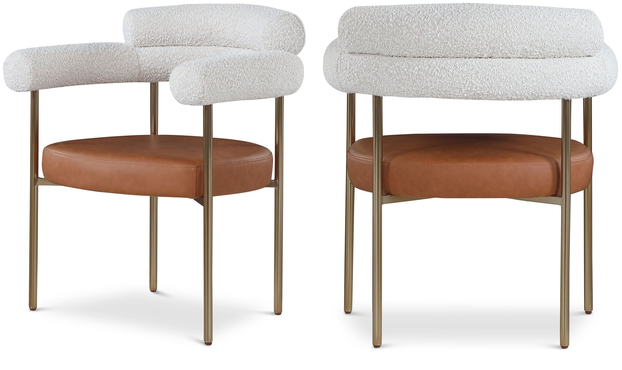 Blake - Dining Chair With Bronze Legs (Set of 2)