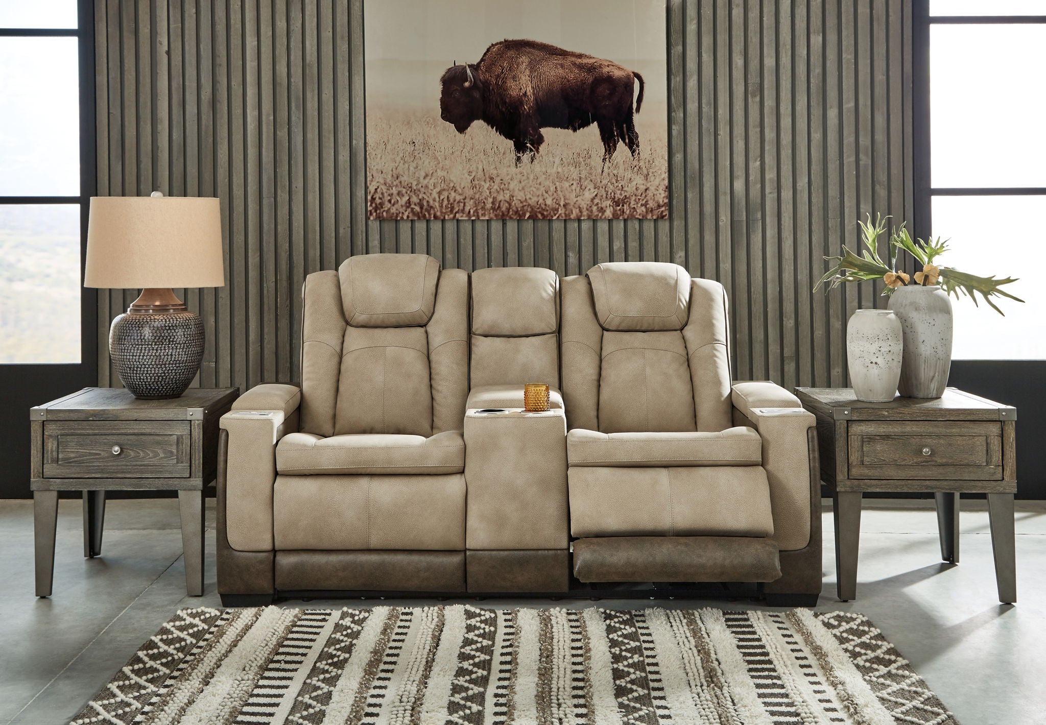 Next-Gen Durapella - Power Reclining Living Room Set