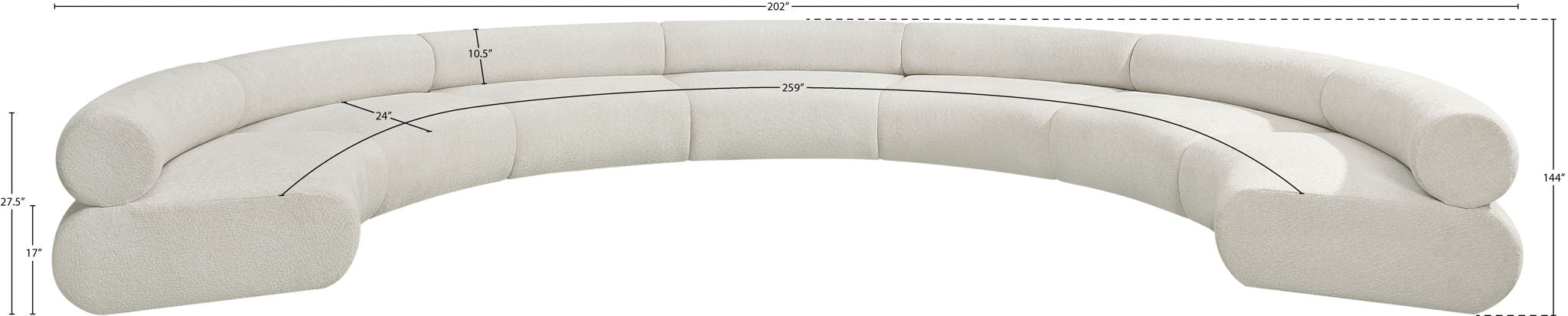 Bale - 7 Piece Modular Sofa