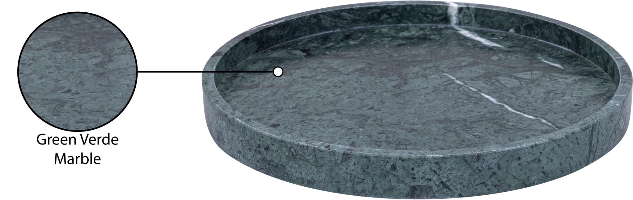 Barletta - Marble Round Tray