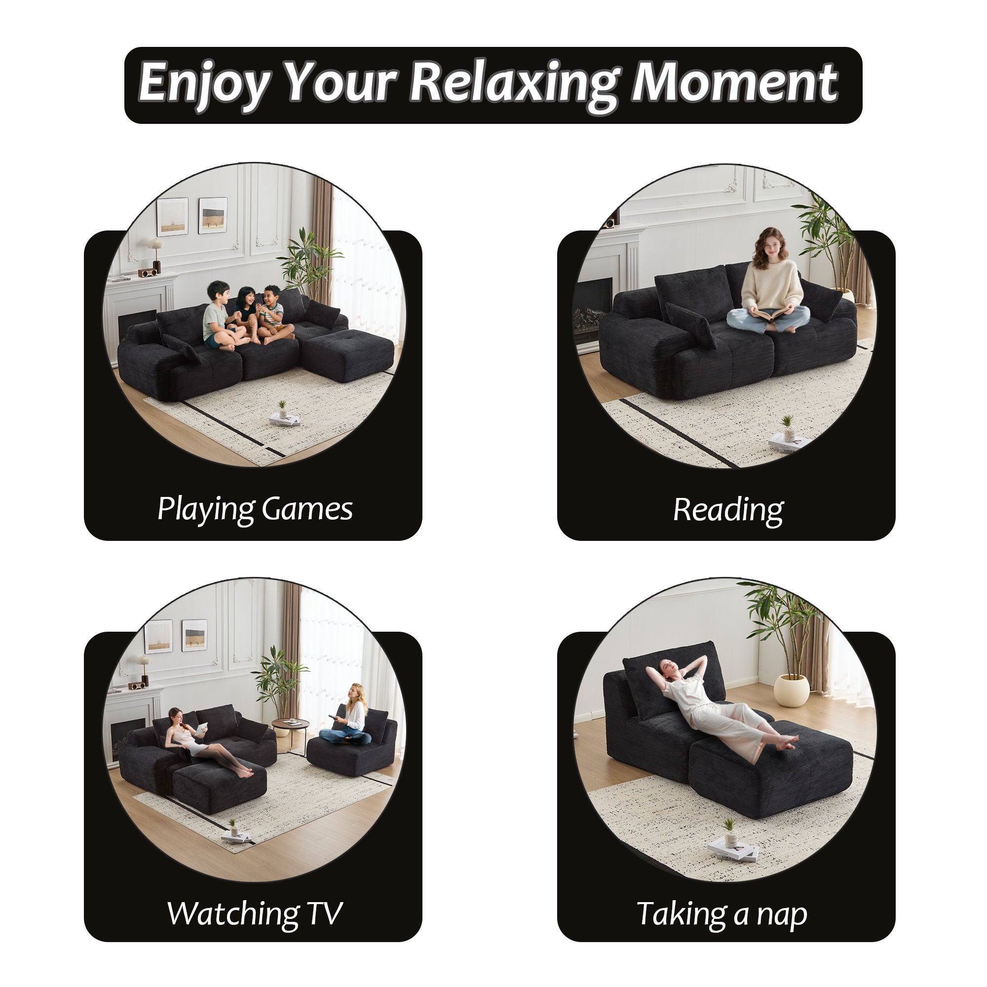 Compressed Sofa, Large Sectional Couches For Living Room