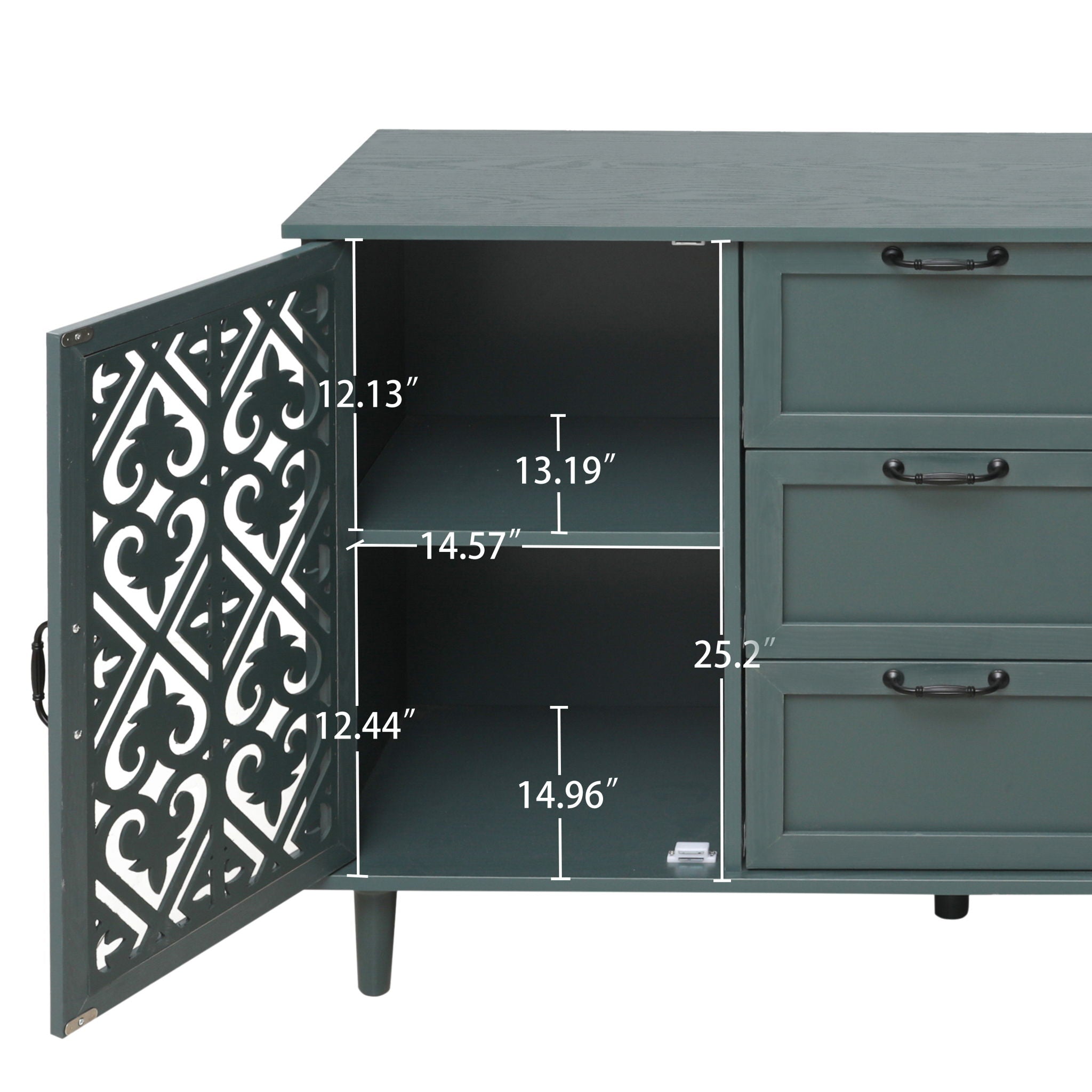 2 Door 3 Drawer Cabinet