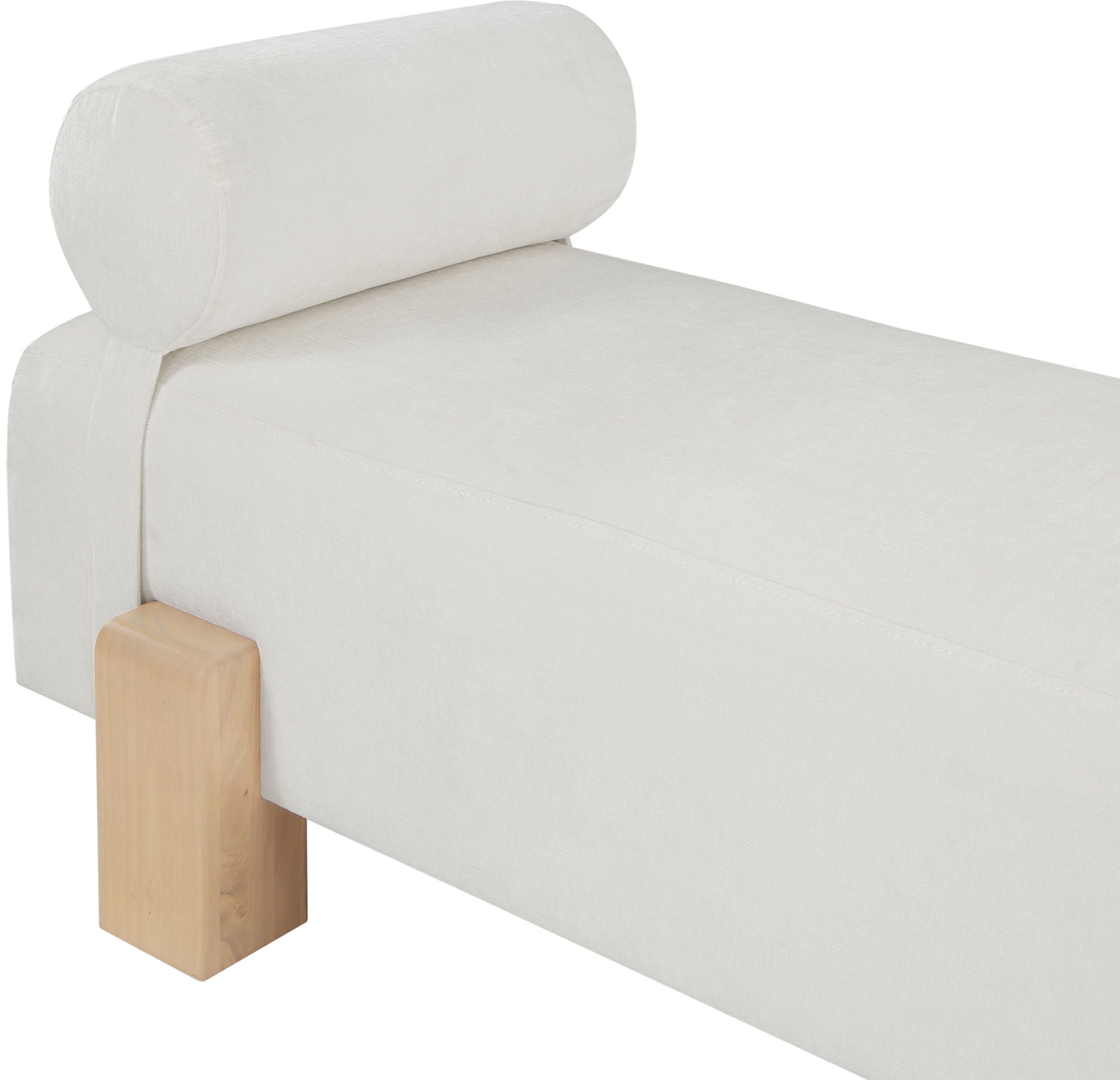 Edison - Bench - Light Brown Base