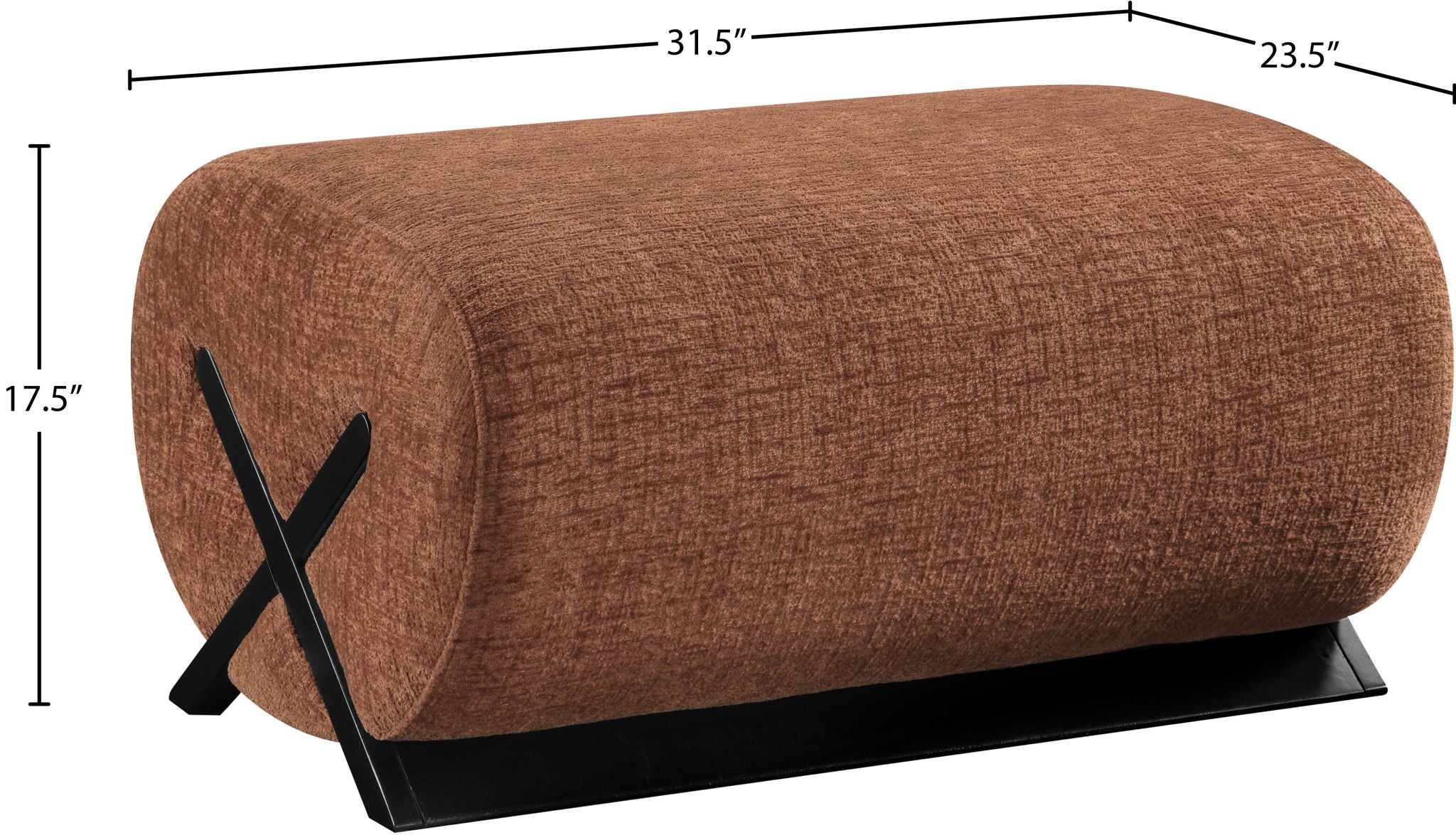 Akira - Upholstered Ottoman