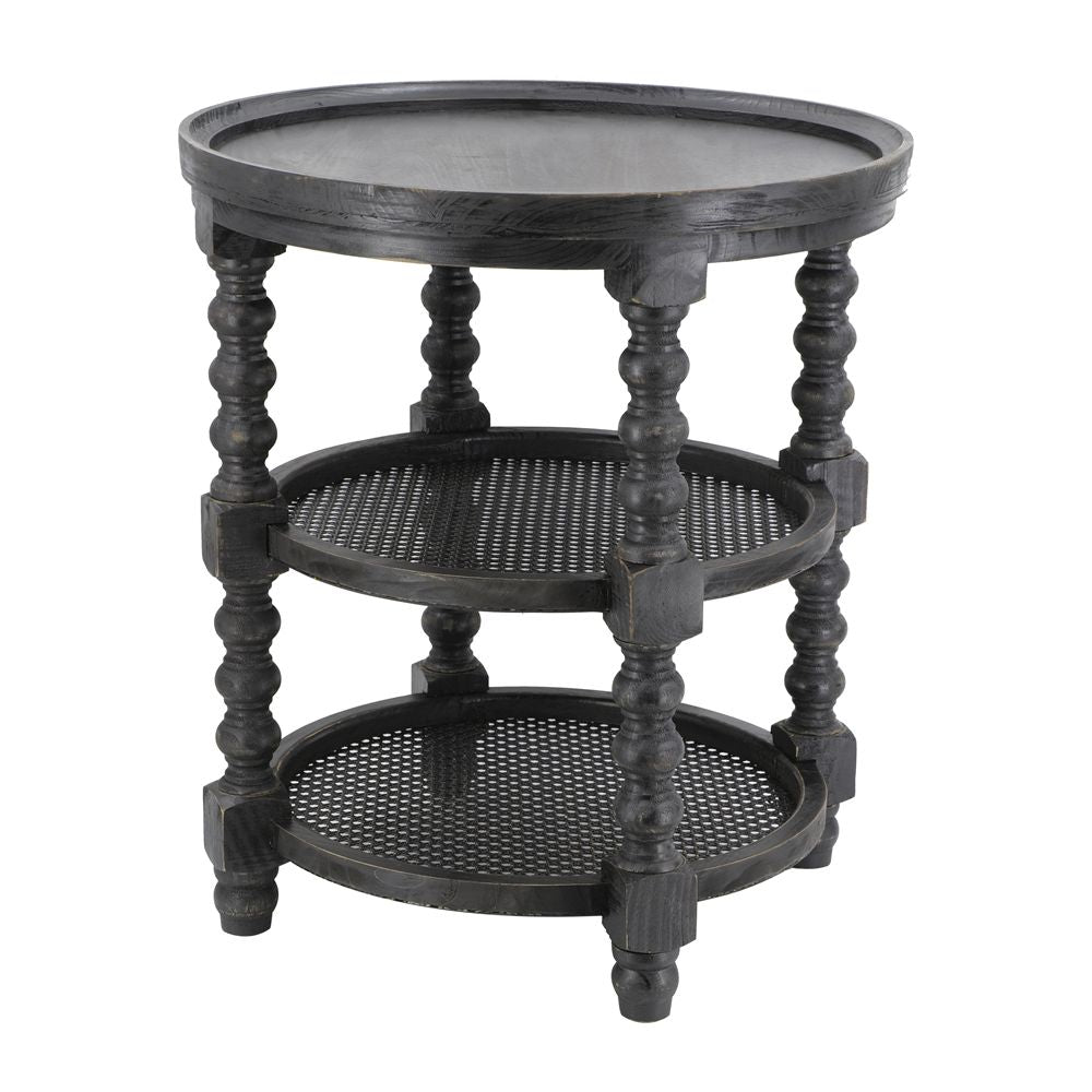 Round 3 Tiered Side Tabel, End Tabel For Lving Room Bedroom Entryway