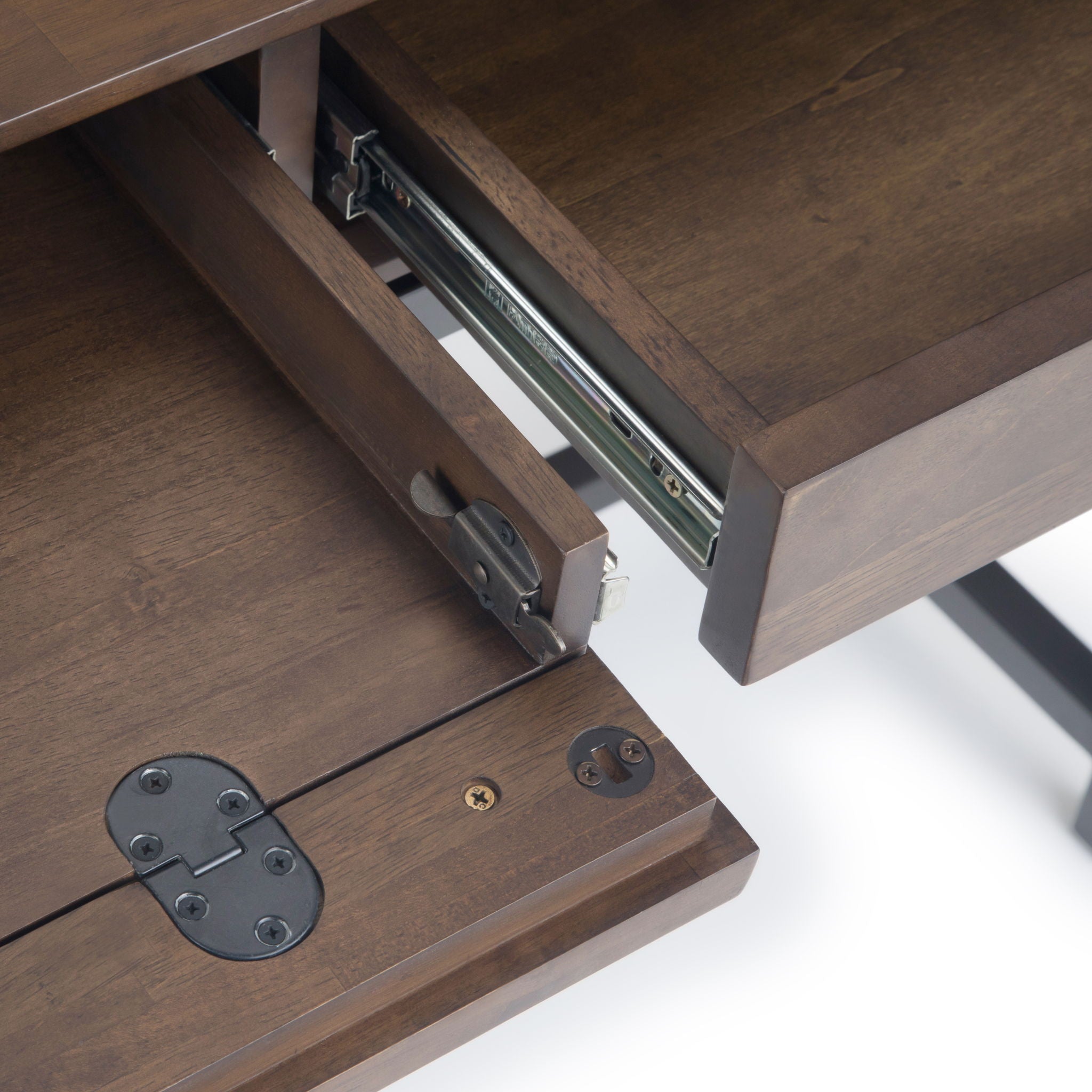 Banting - Mid Century Wide Desk, Handcrafted