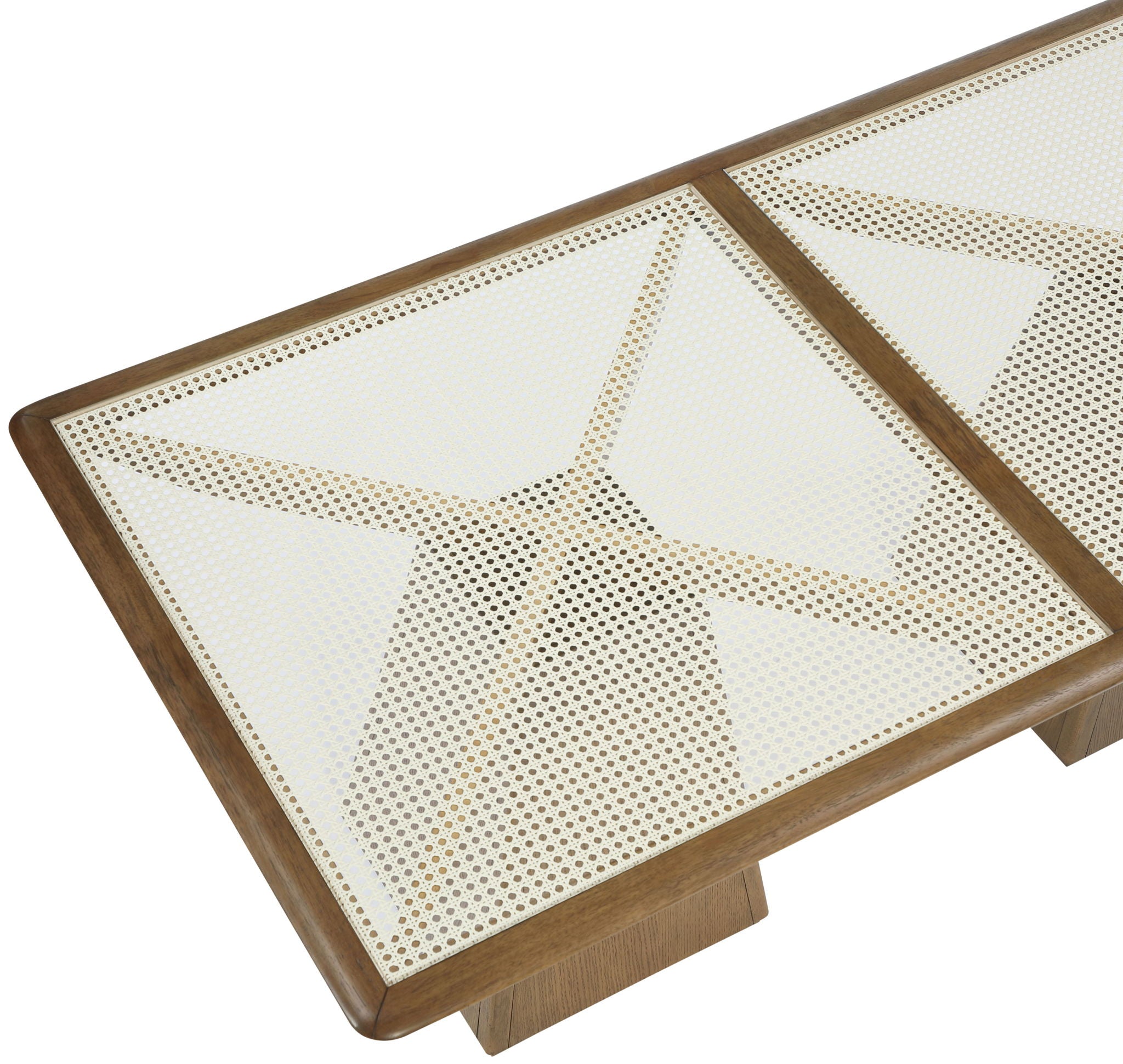 Atrium - Glass Top And Wood Base Dining Table