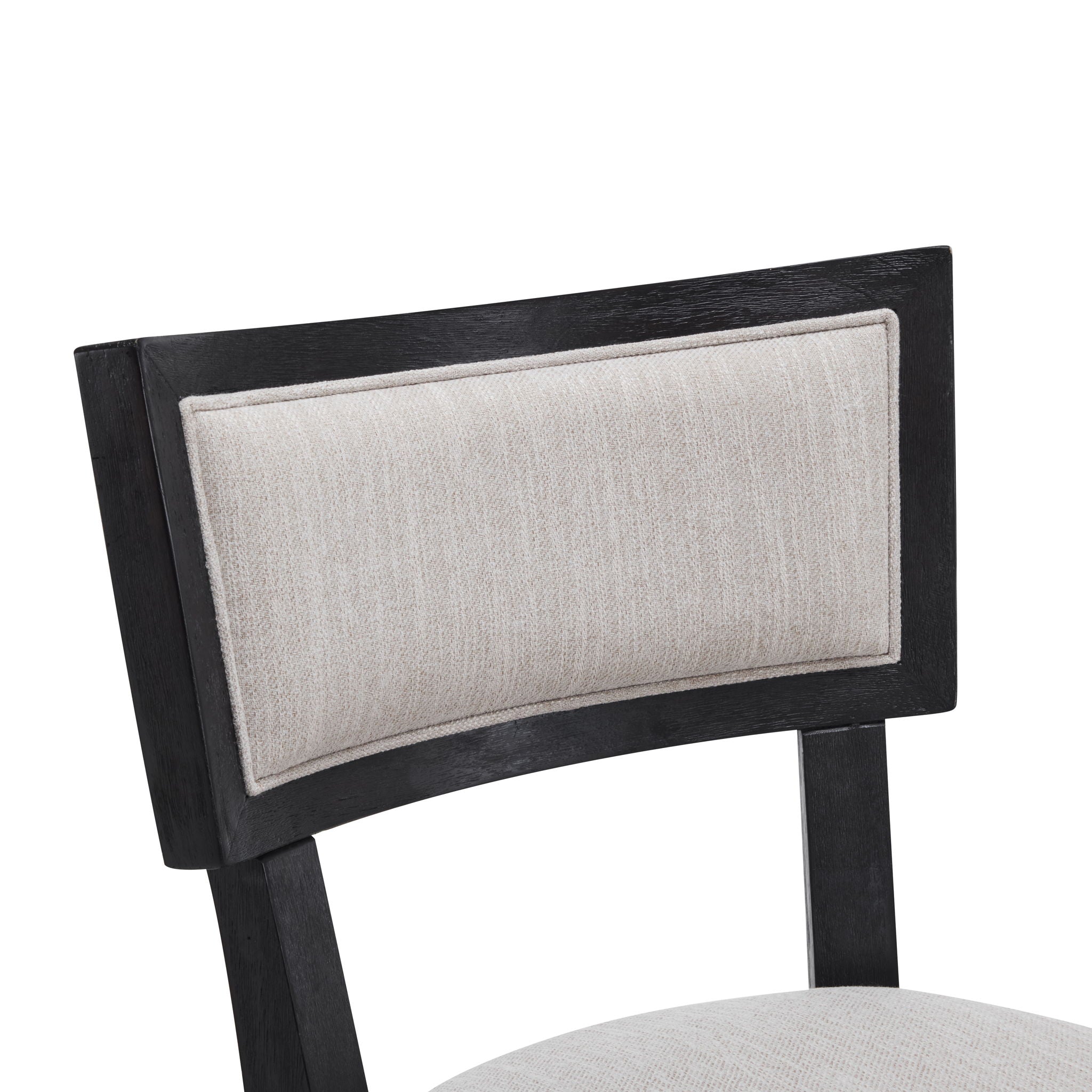 Upholstered Counter Height Bar Stools With Comfy Back (Set of 2)