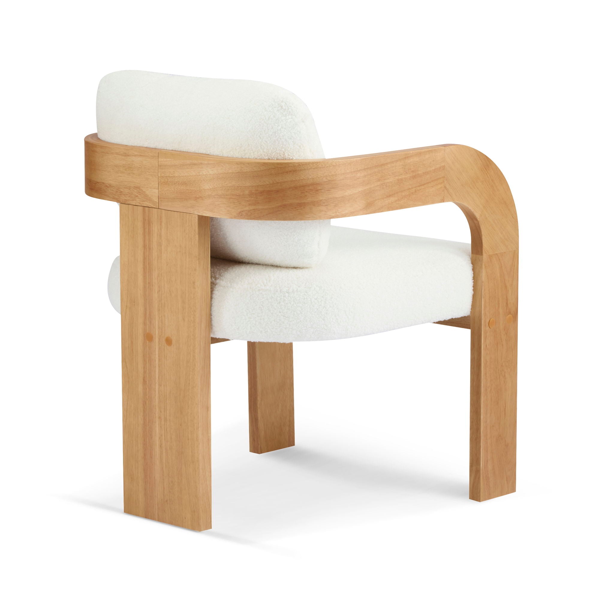 Dining Chairs With Pillow Back (Set of 2)