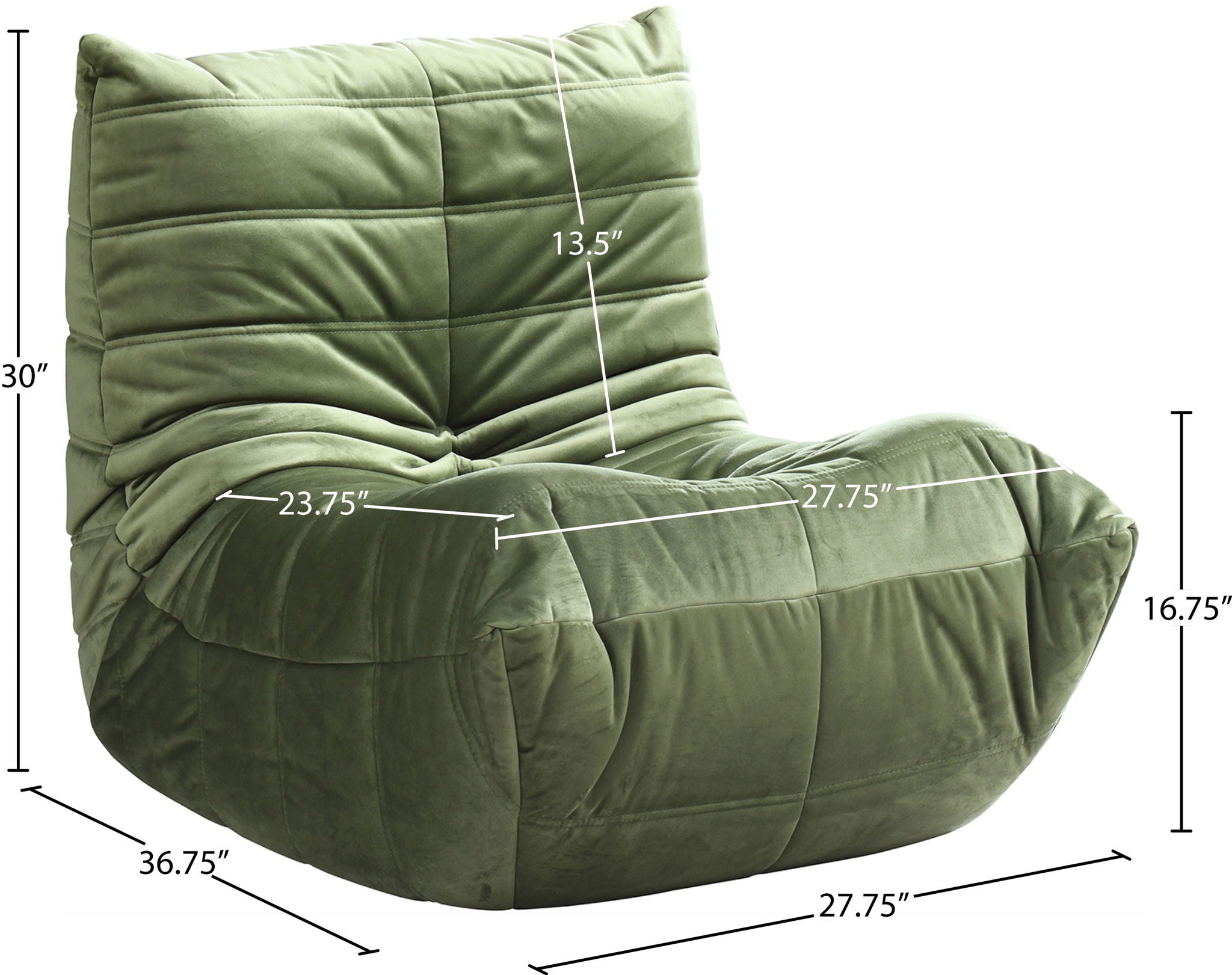 Relax - Velvet Upholstered Chair