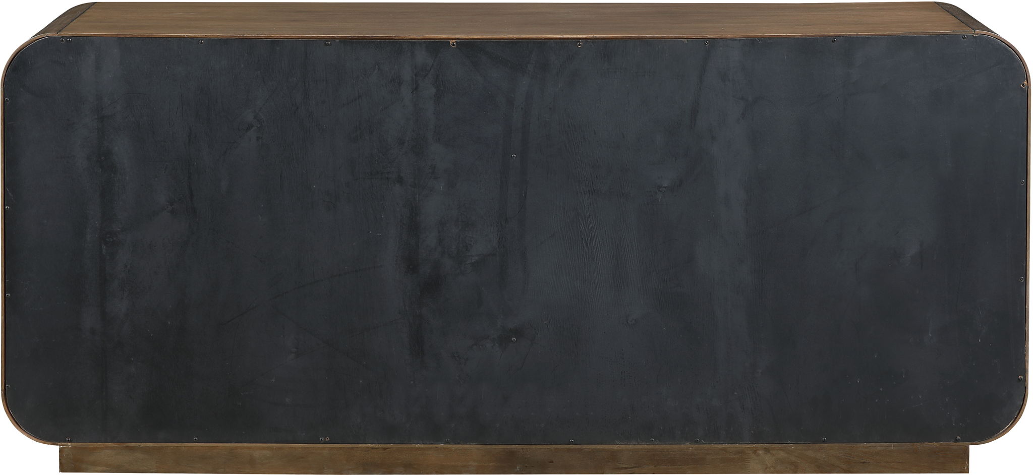 Windsor - Solid Wood And Brown Cane Sideboard / Buffet - Brown