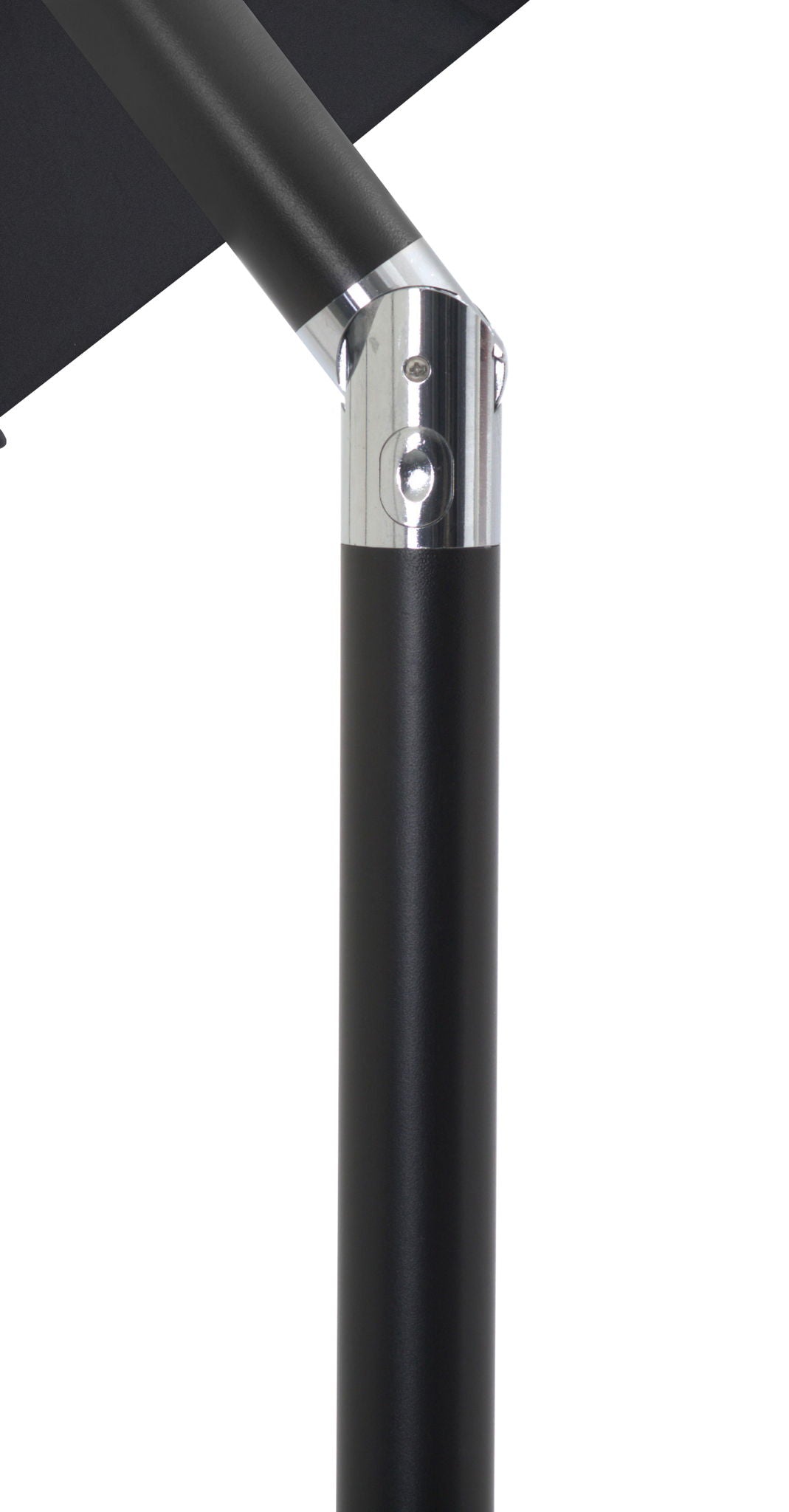 Amalfi - Patio Umbrella - White Base / Black Pole