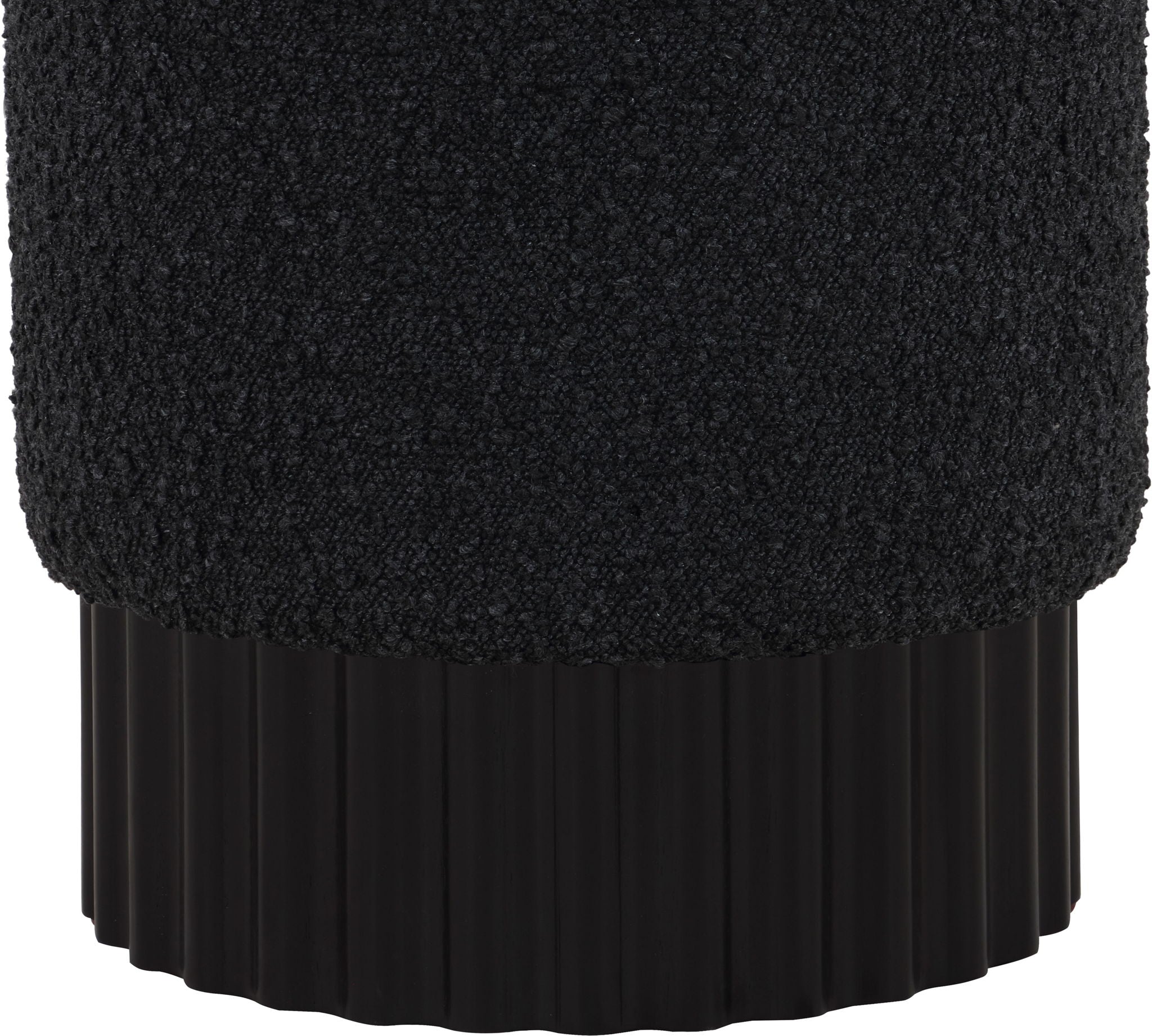 Veranda - Ottoman / Stool With Black Base