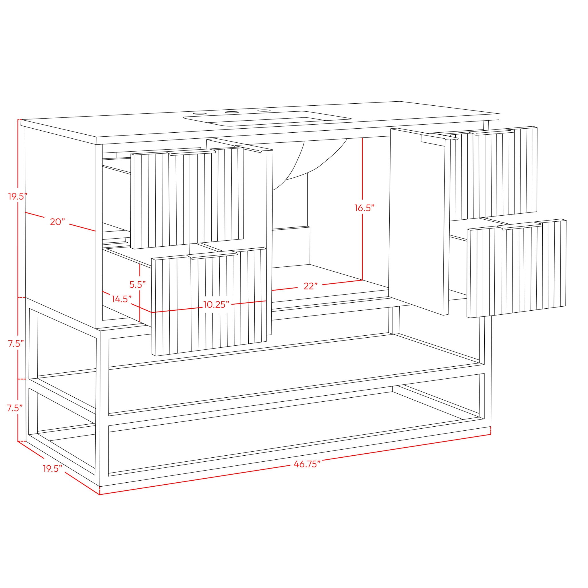 Monad - Bathroom Vanity