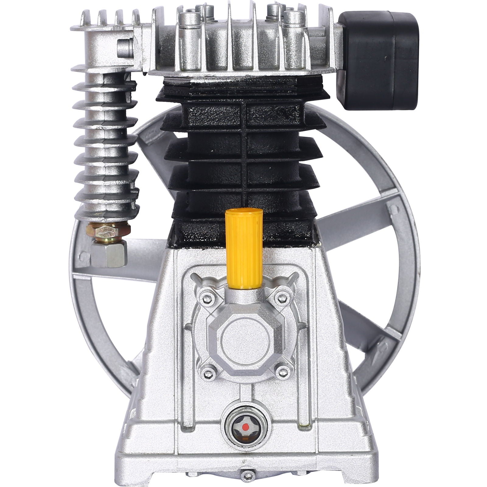 Piston 2Hp Air Compressor Head Pump 115Psi 1.5Kw - Silver