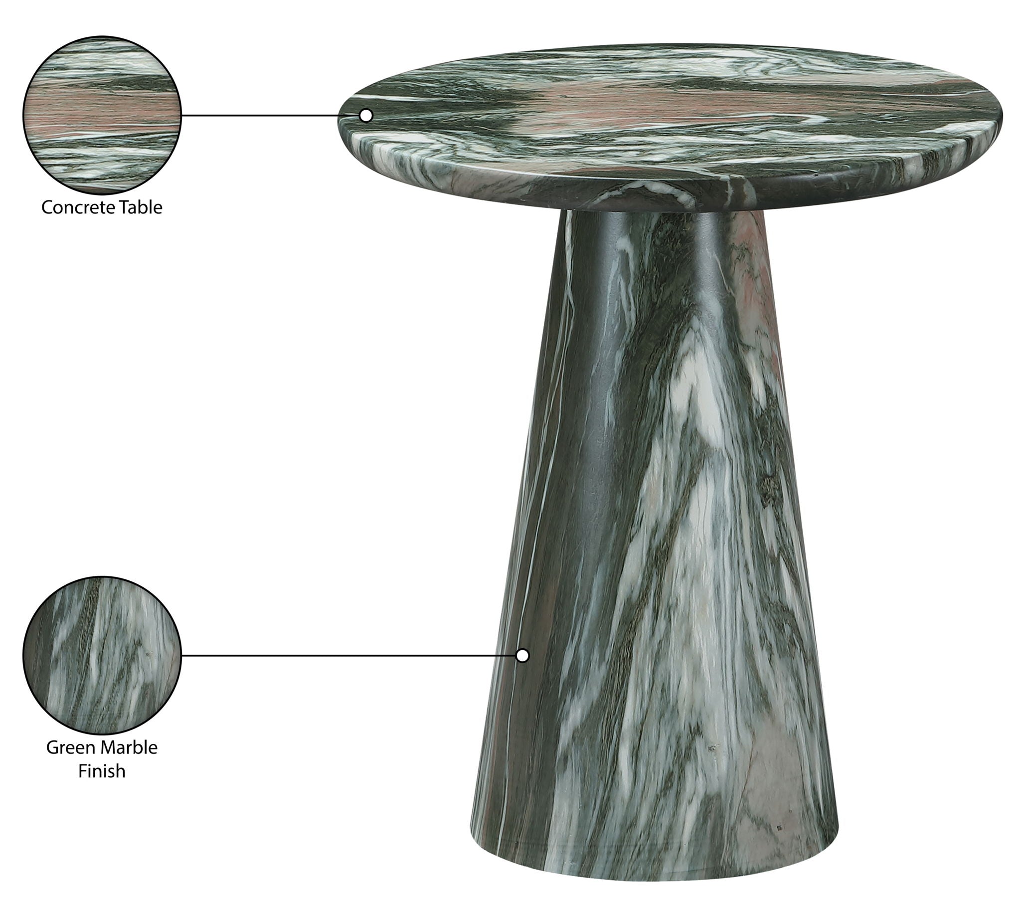 Cassino - Concrete Indoor / Outdoor End Table