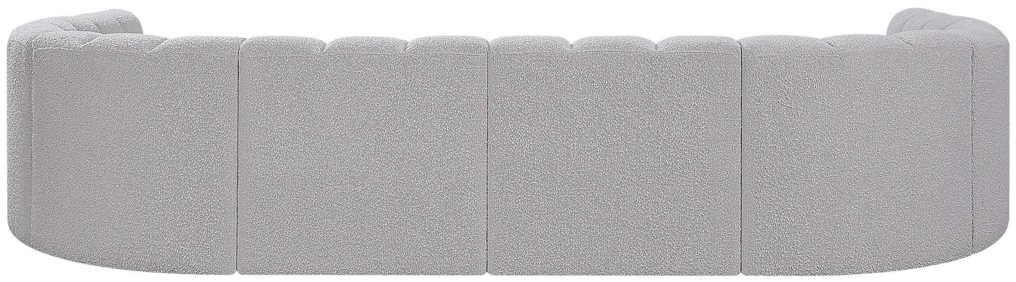 Arc - Boucle Fabric Modular Sectional
