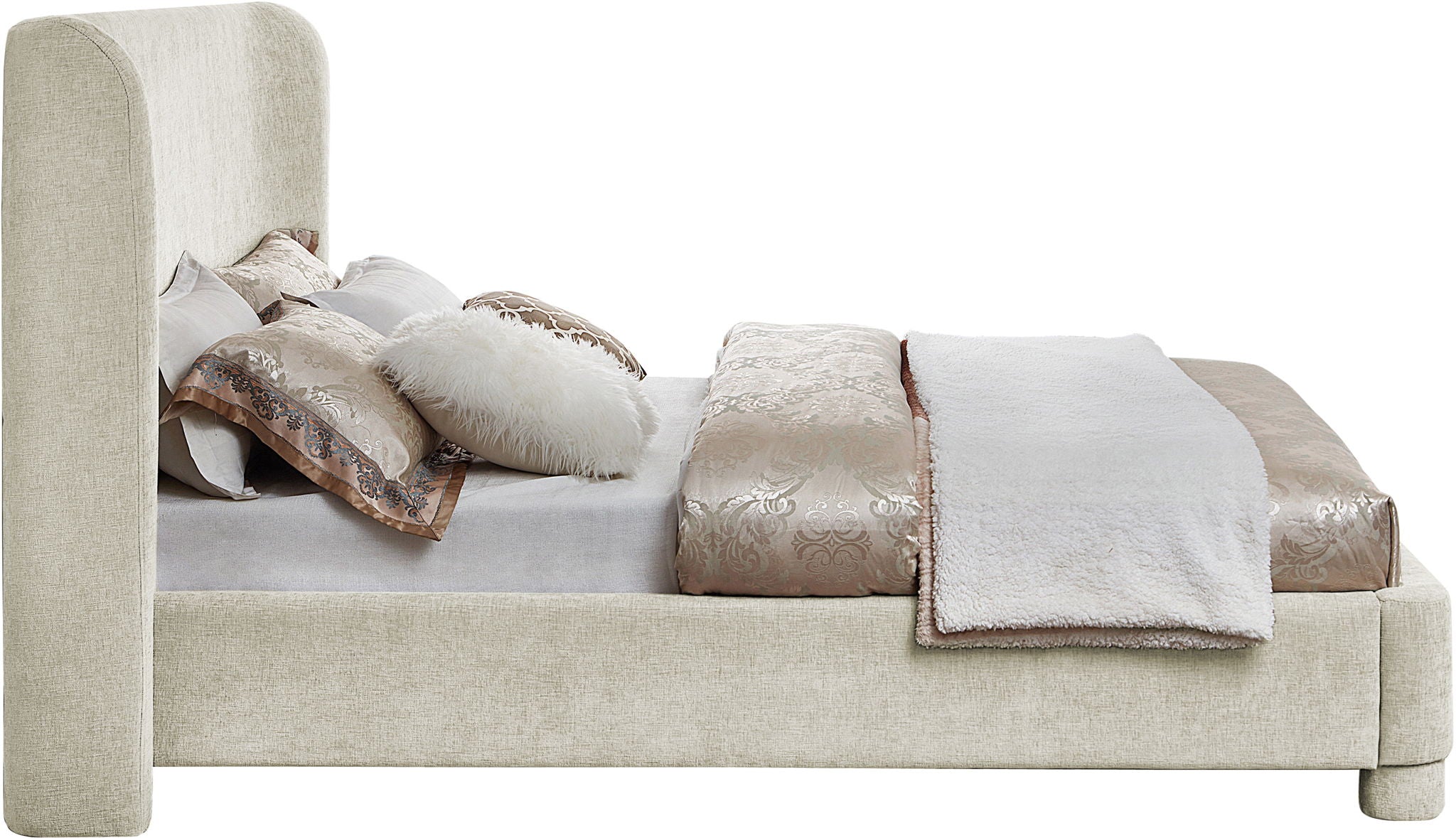 Penny - Chenille Fabric Bed