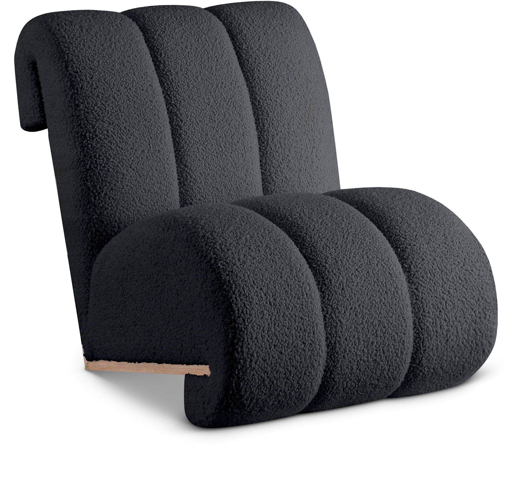 Swoon - Accent Chair With Natural Base