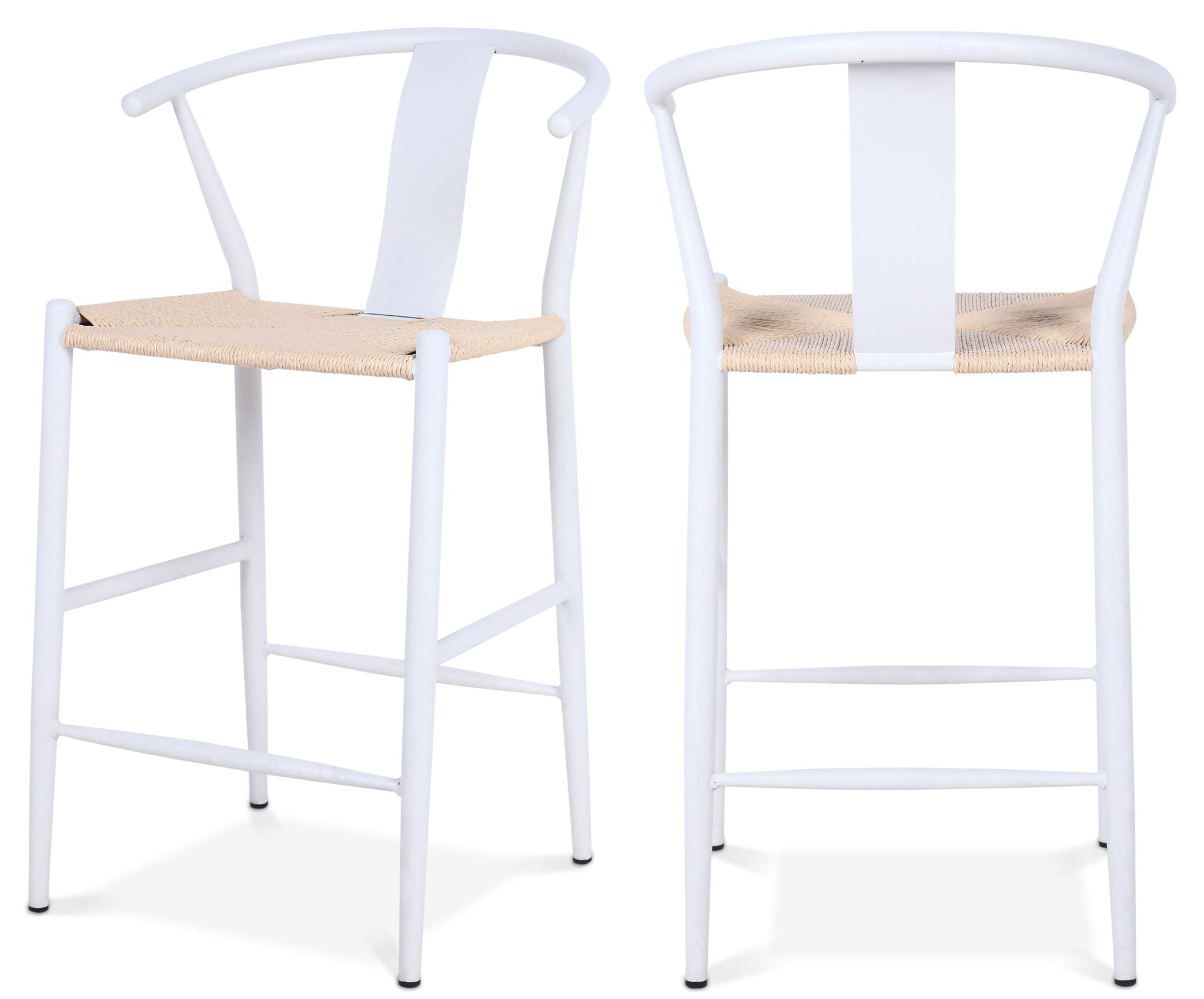 Beck - Hand Woven Rope Stool (Set of 2)