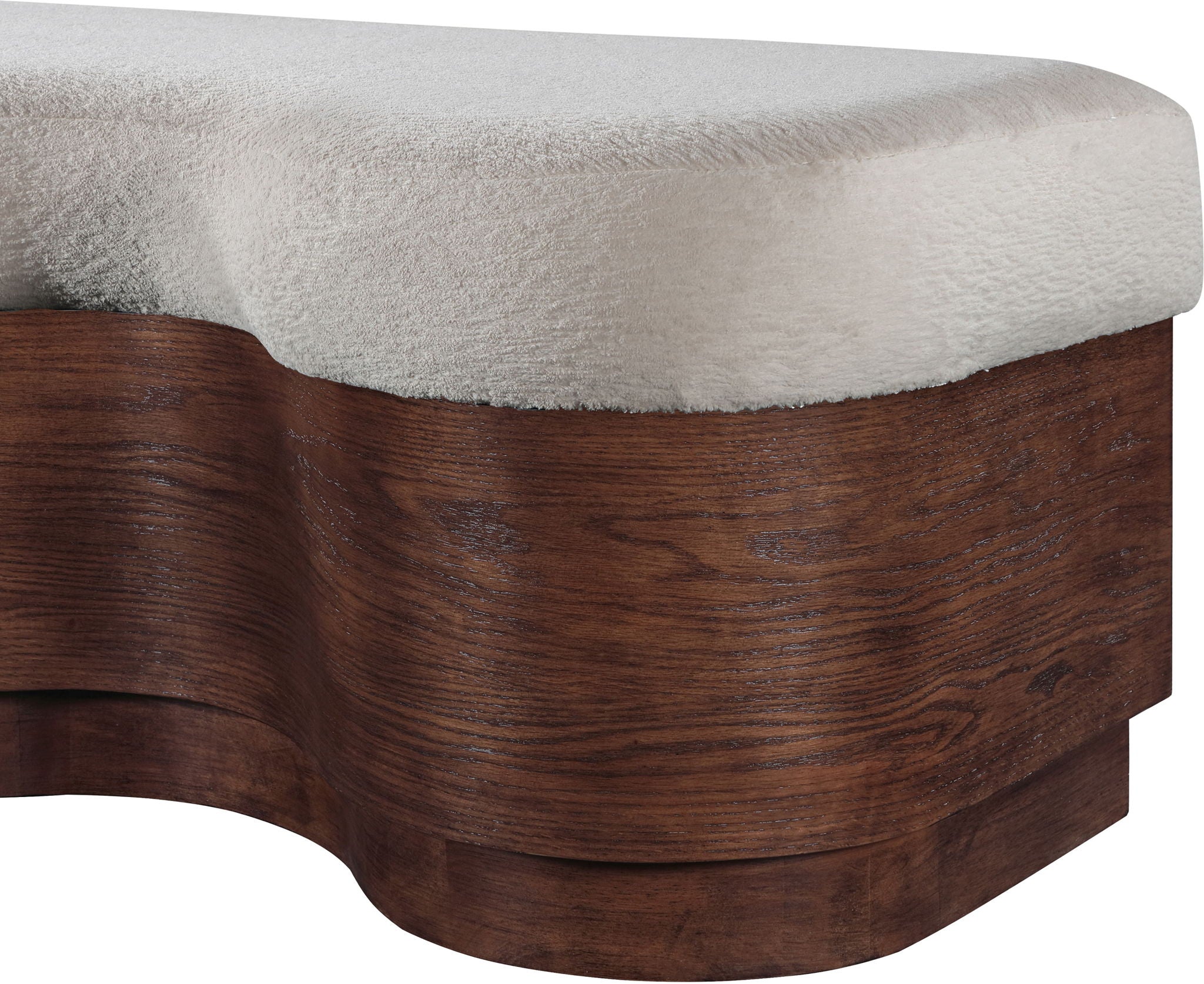 Savoy - Bench With Brown Base