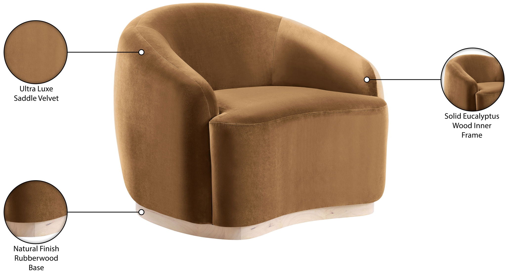 Gustavo - Velvet Upholstered Chair
