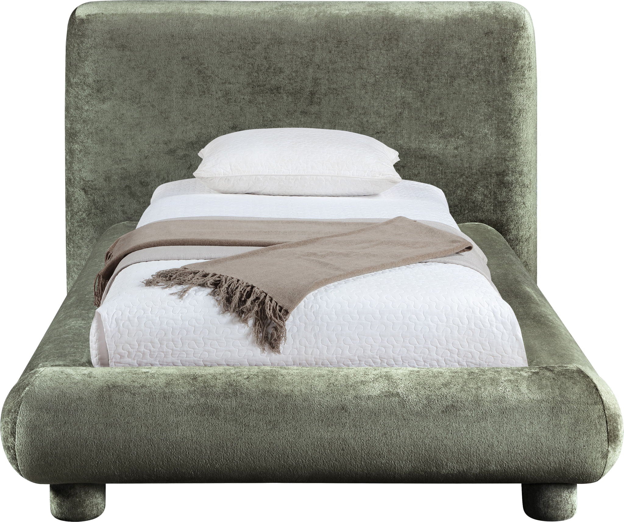 Blair - Chenille Upholstered Bed