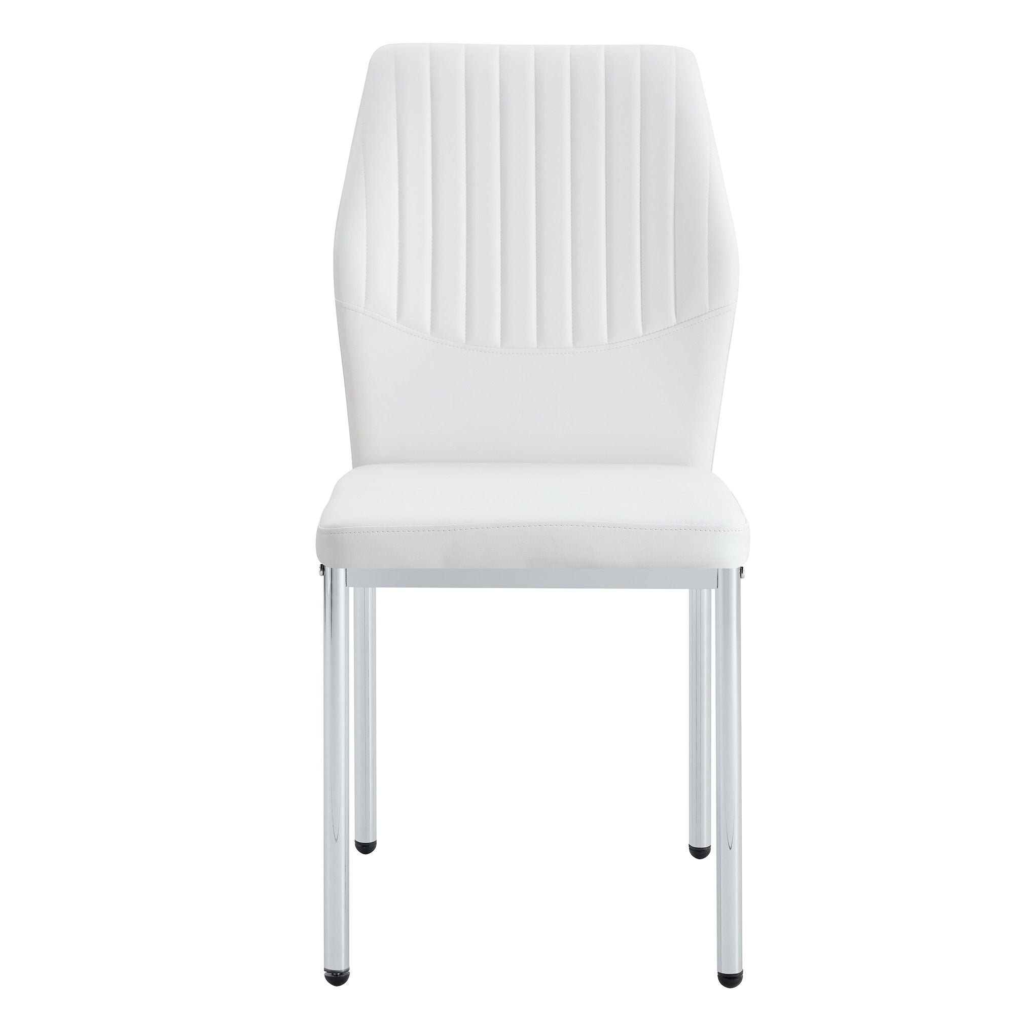 Luxury Simple High Resilience Dining Chair With Metal Legs