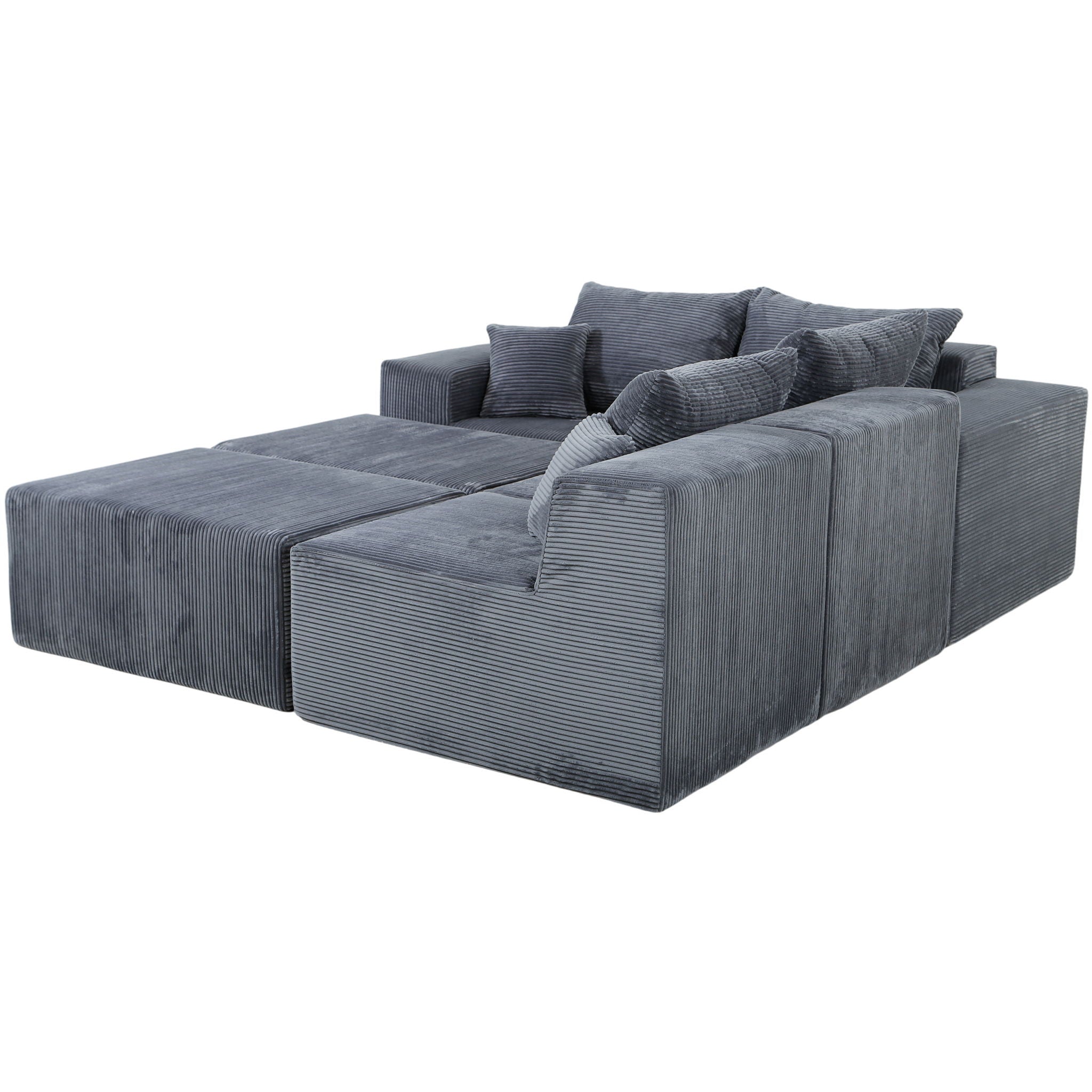 Modular Sectional Sofa, Convertible Couch With Chaise