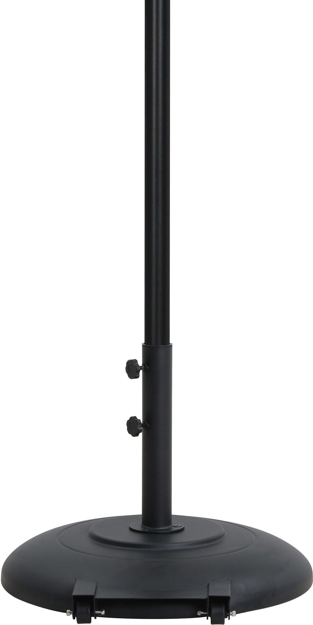 Amalfi - Patio Umbrella - Black Base / Black Pole