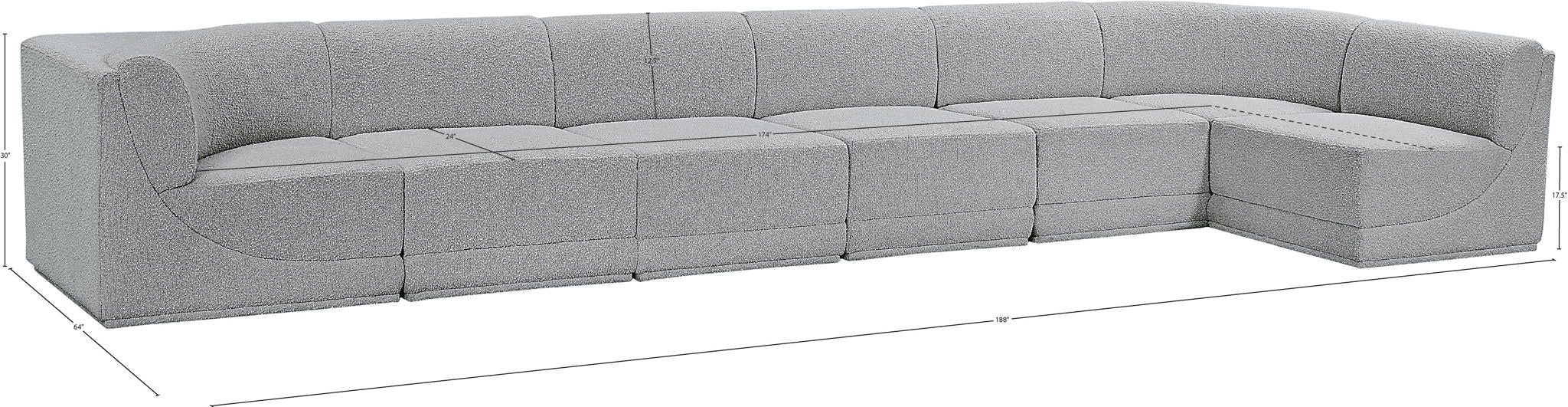 Ollie - 7 Piece Modular Sectional
