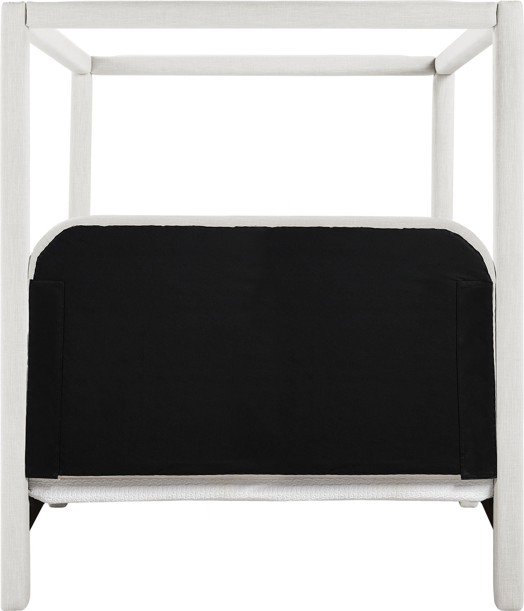 Salina - Linen Textured Fabric Upholstered Bed