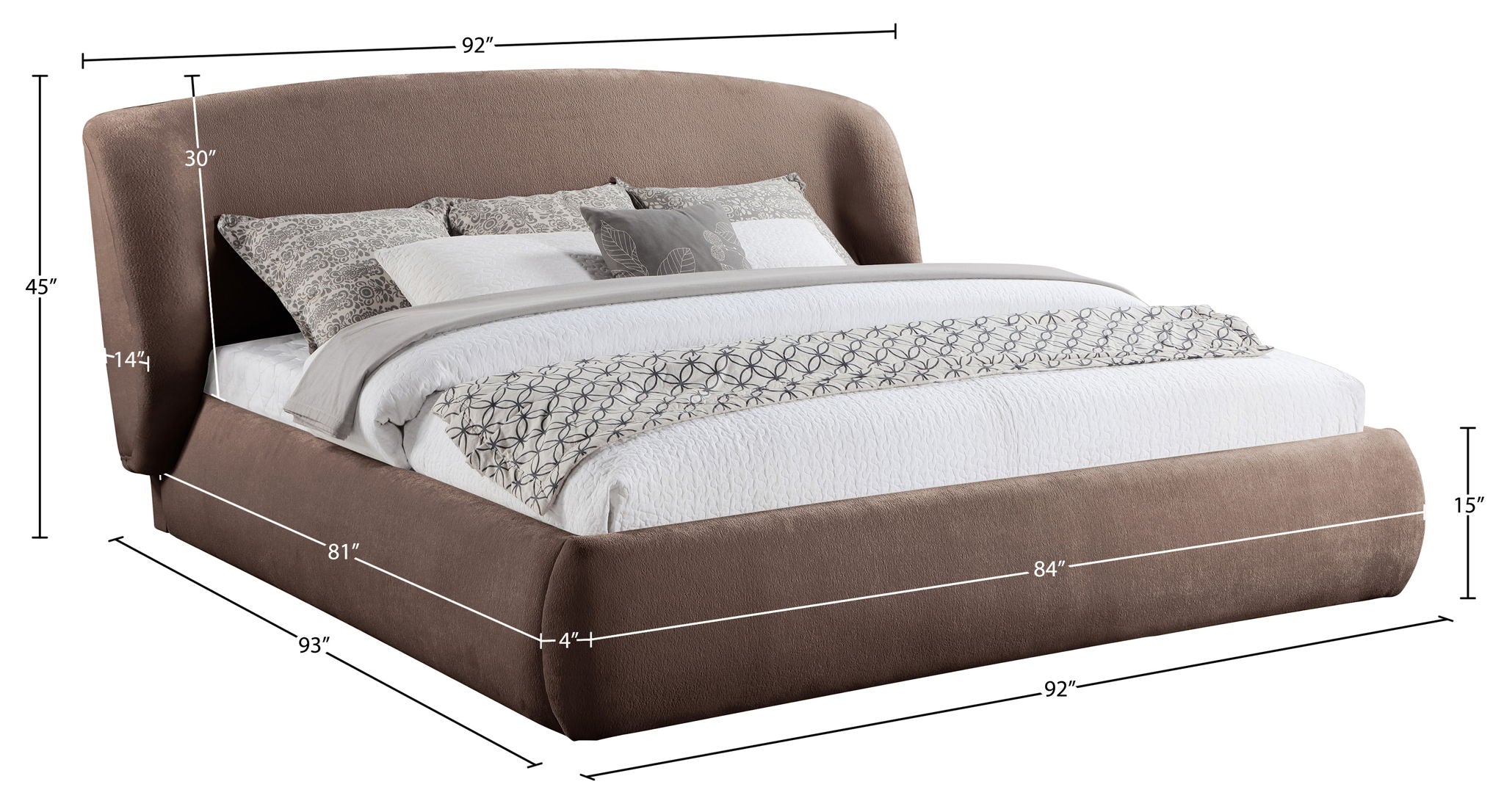 Sandro - Upholstered Bed