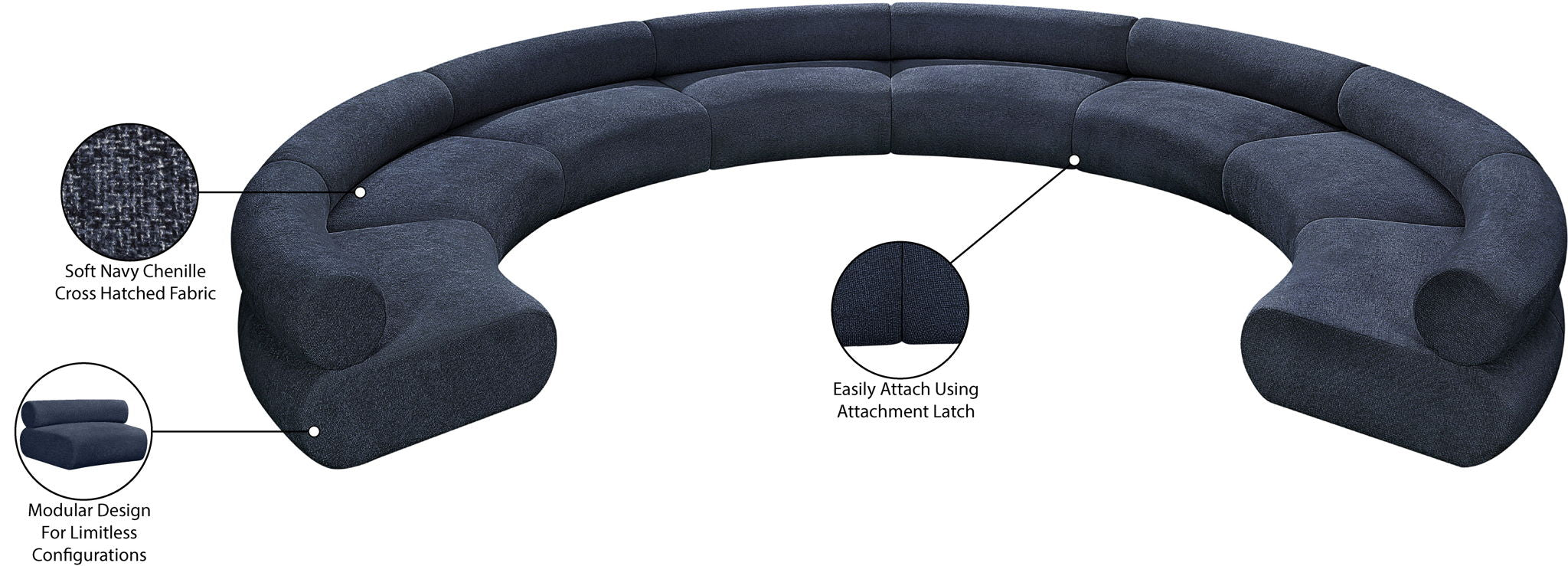 Bale - 8 Piece Modular Sofa
