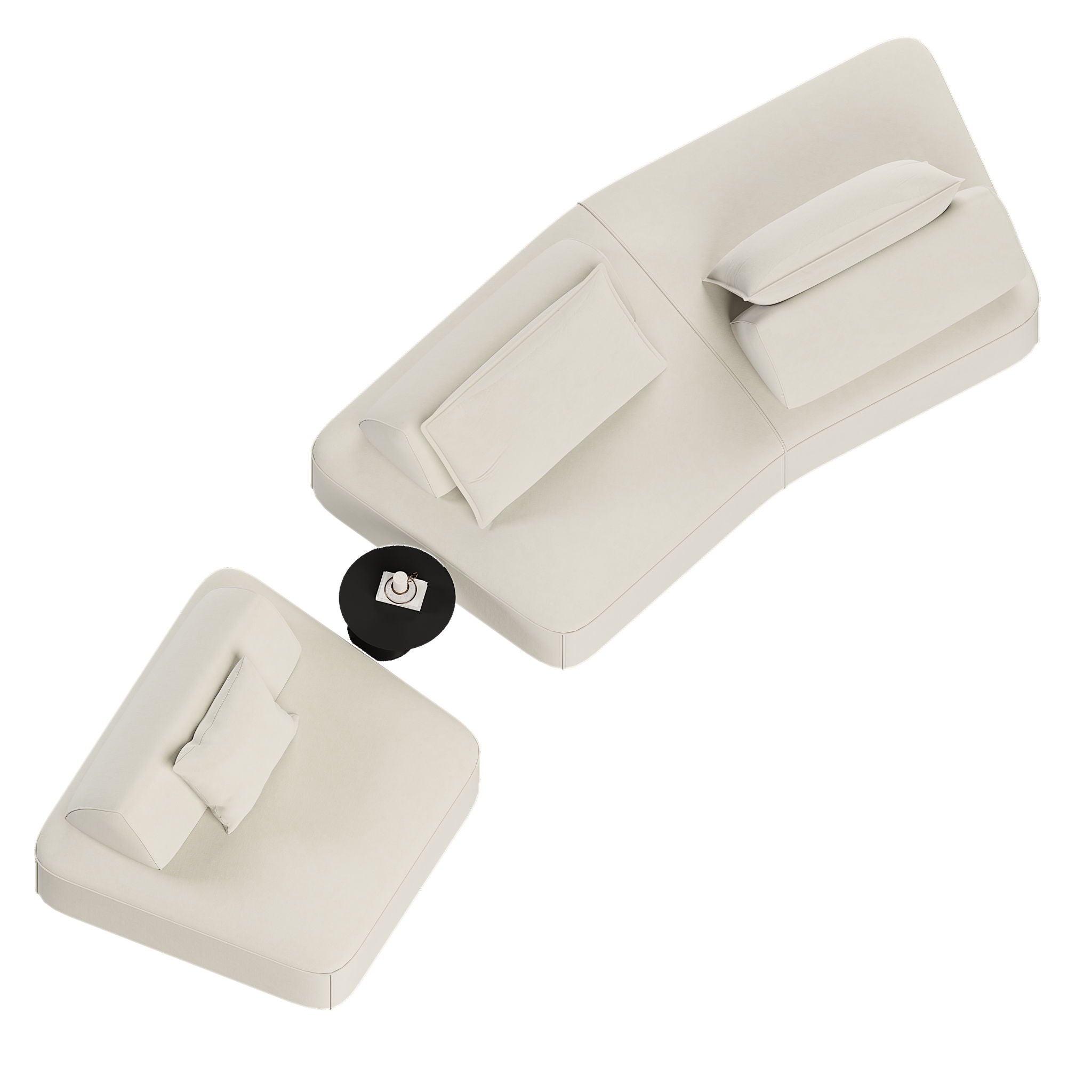 Modern Luxury Oversized Modular Sectional Sofa Set