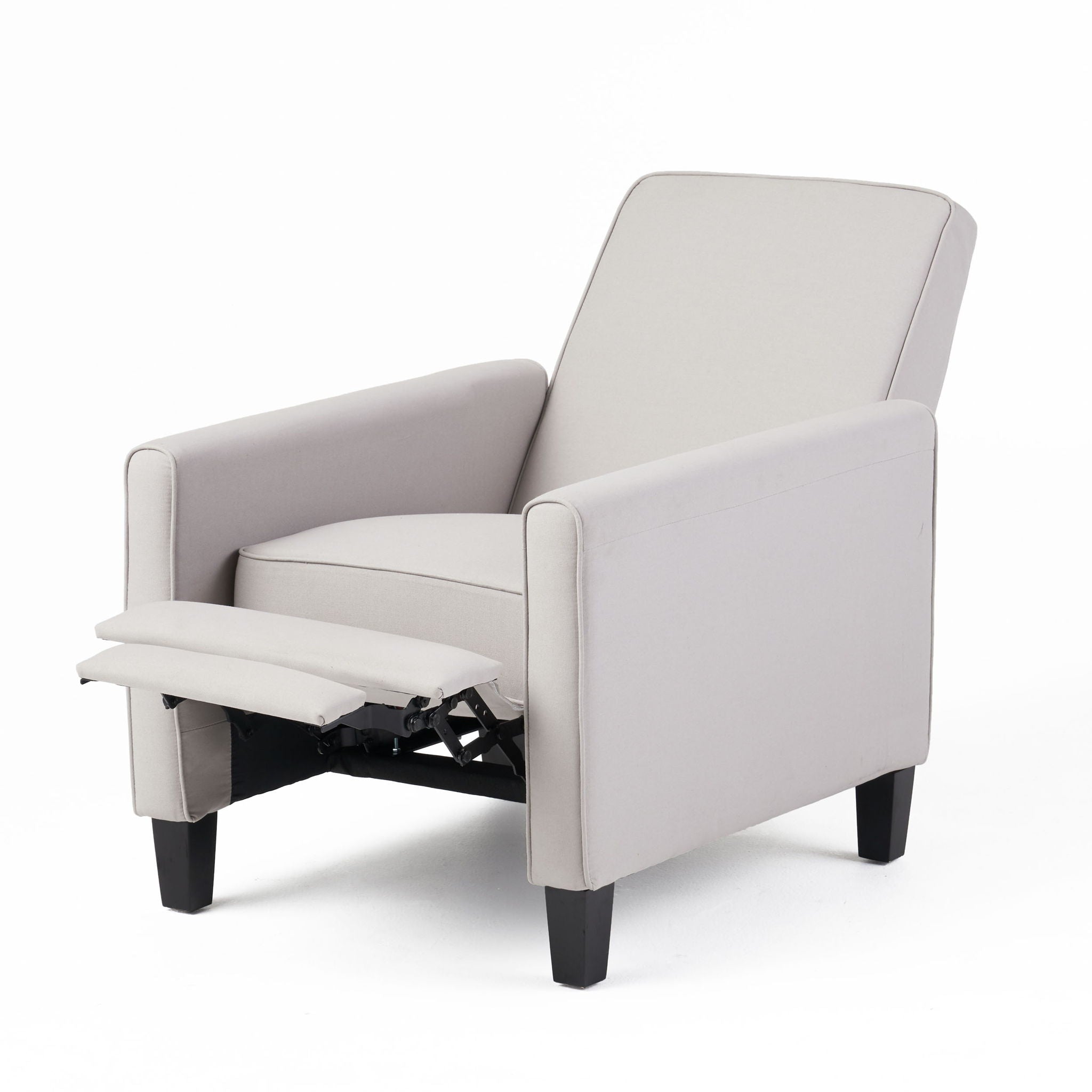 Upholstered Push Back Recliner Chair For Living Room