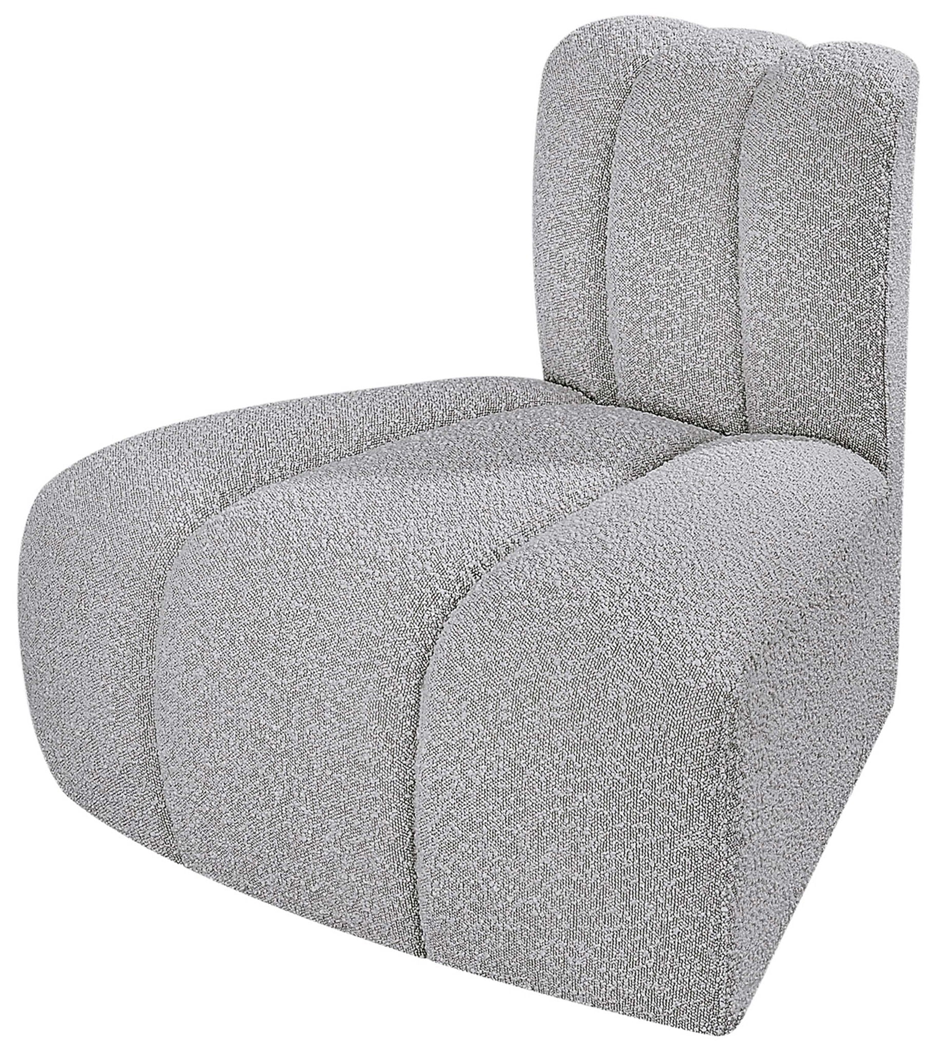 Arc - Boucle Fabric Reverse Corner
