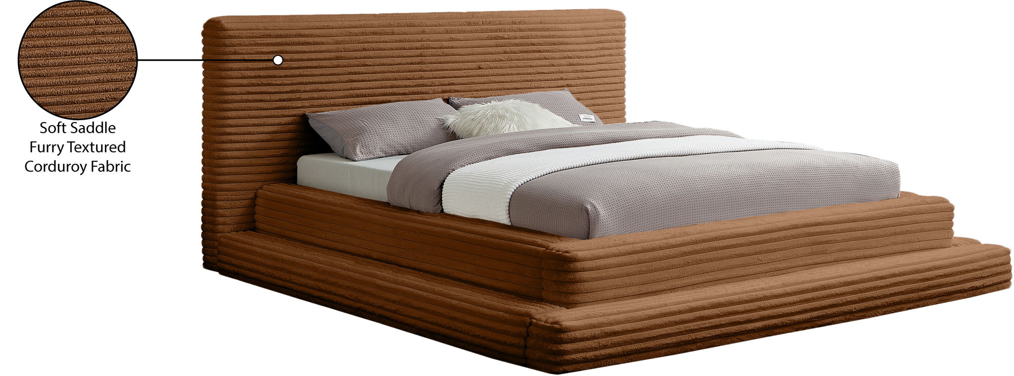 Drew - Fabric Upholstered Bed