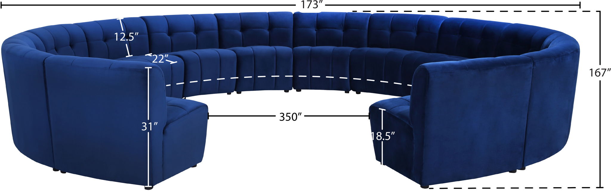Limitless - 14 Pc. Modular Sectional