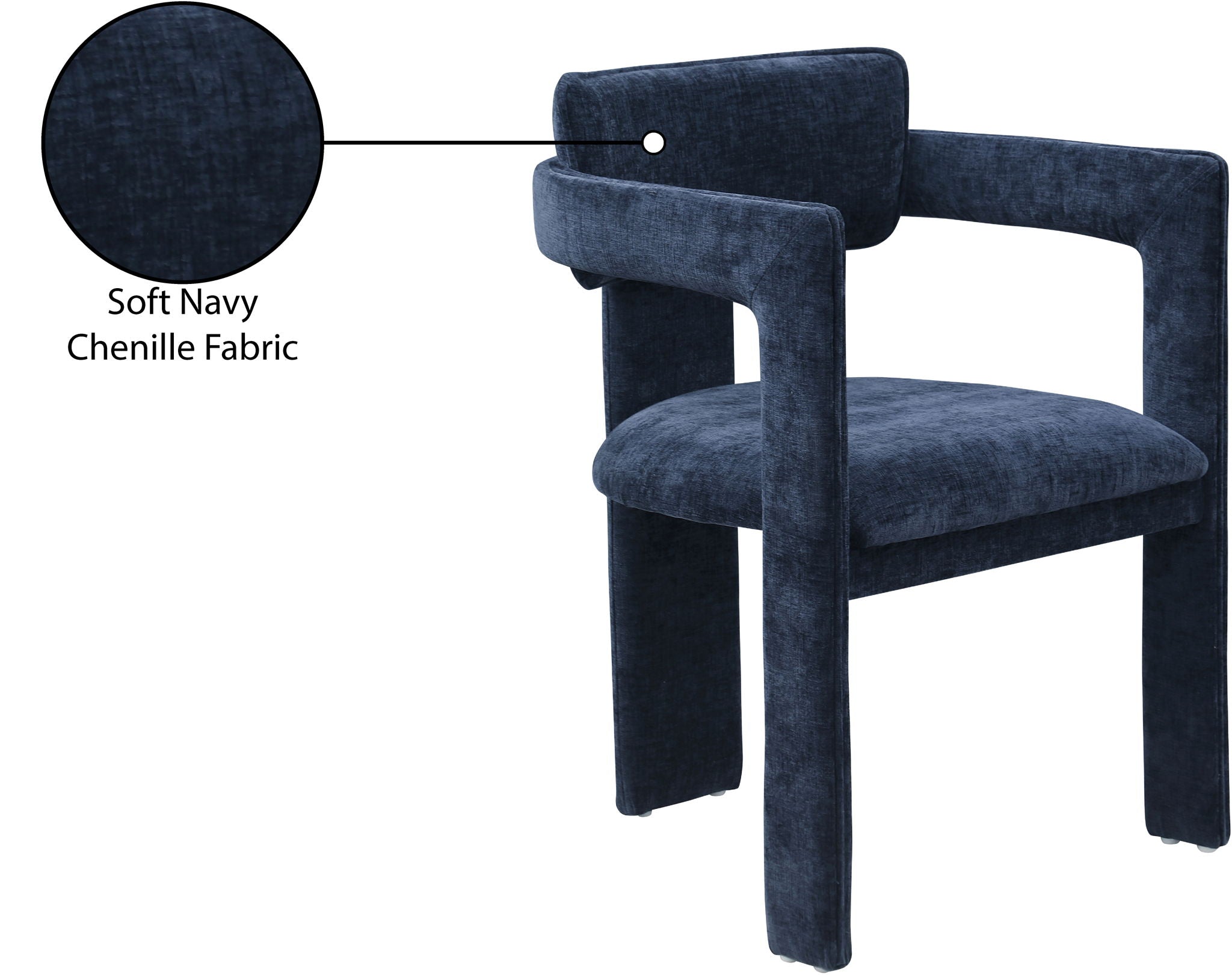 Brenda - Chenille Dining Chair (Set of 2)