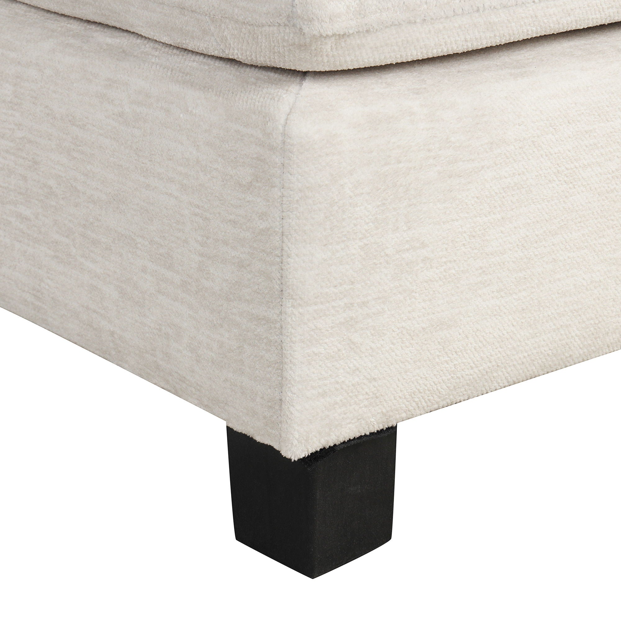 Contemporary U - Shaped Sectional Sofa With Movable Storage Ottoman