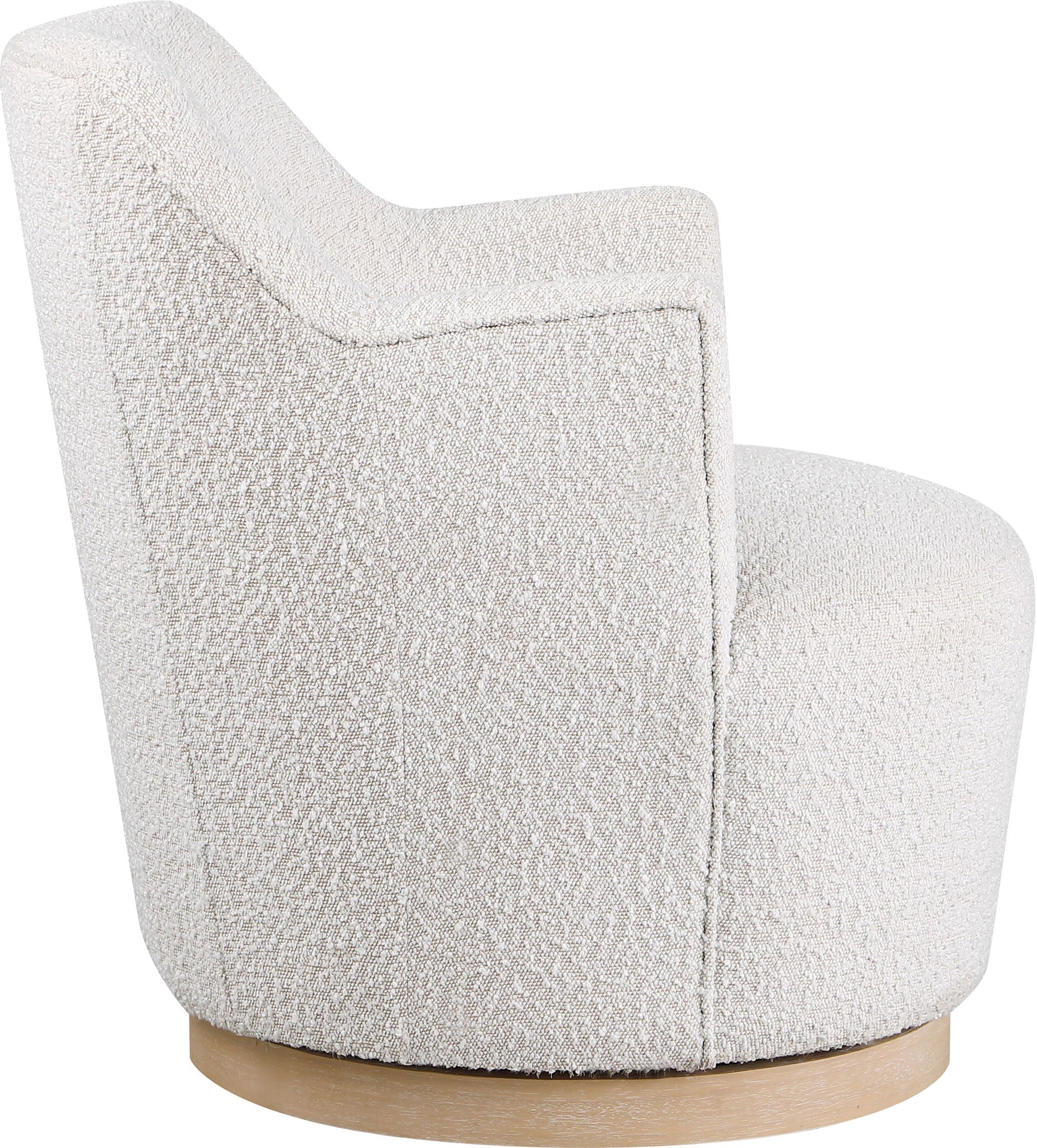 Clarita - Boucle Swivel Accent Chair